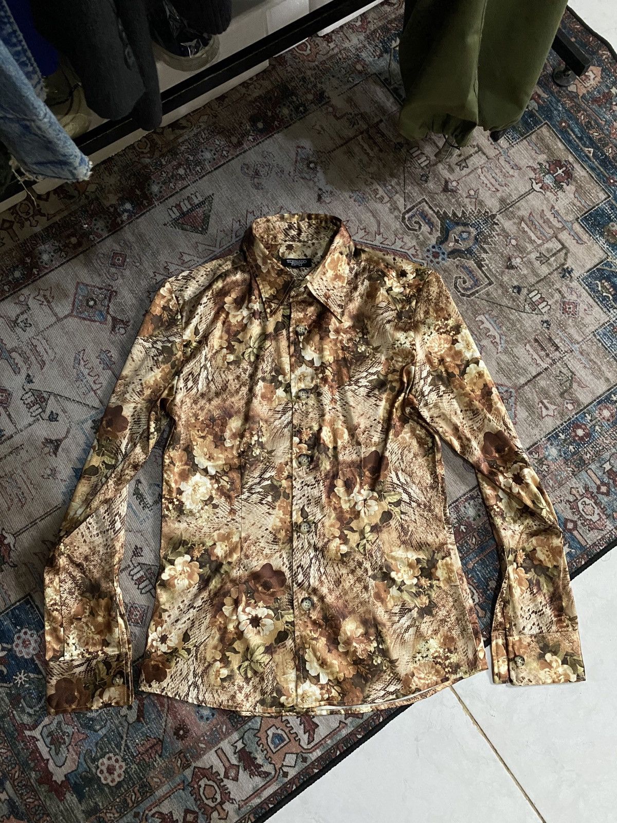 トップス if six was nine snake flower tops 0 if six was nine snake flower tops 0 Japan Poem LGB If Six