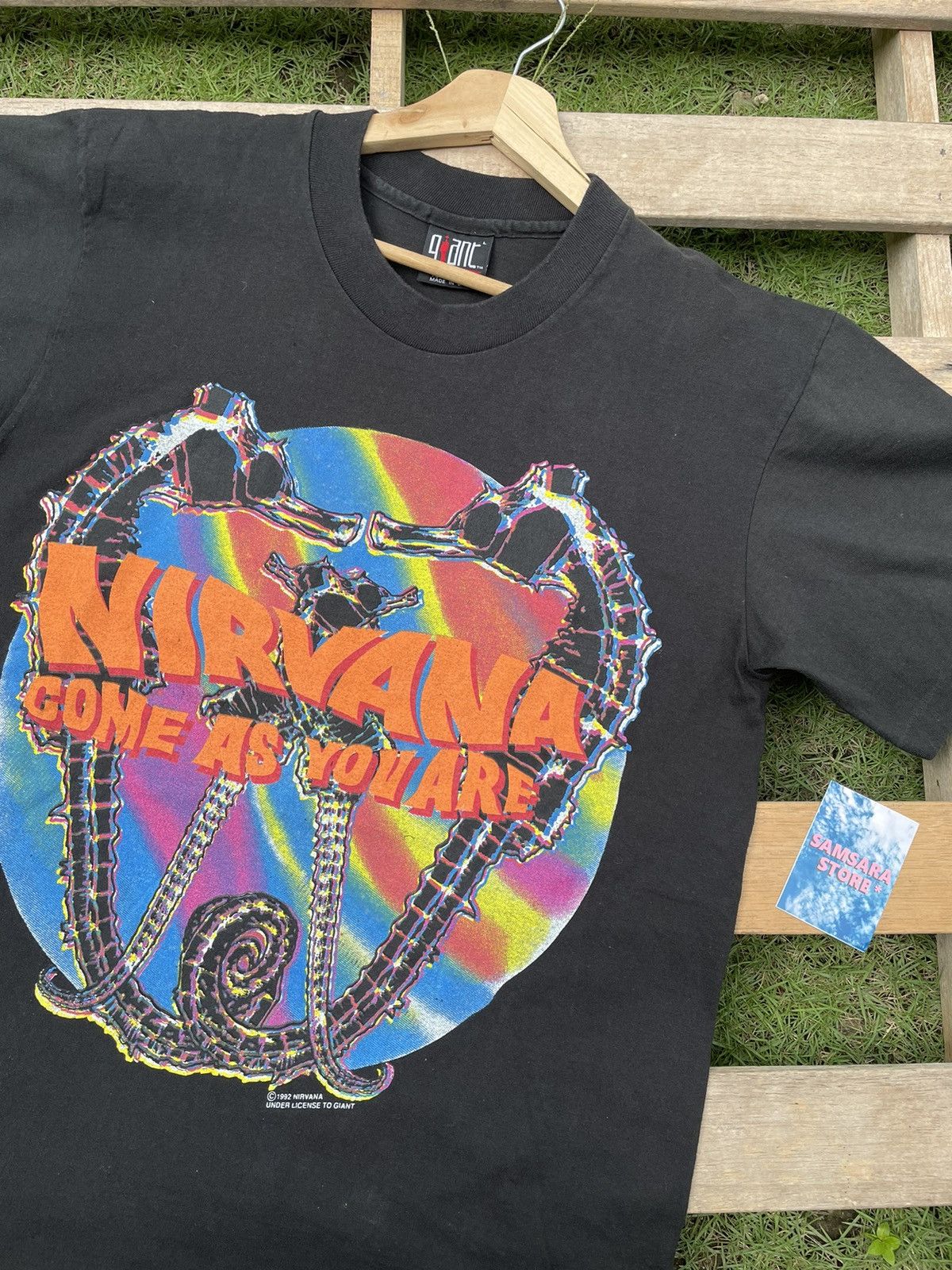 Band Tees Vintage 1992 Nirvana Come As You Are Band Tee Size US S / EU 44-46 / 1 - 2 Thumbnail