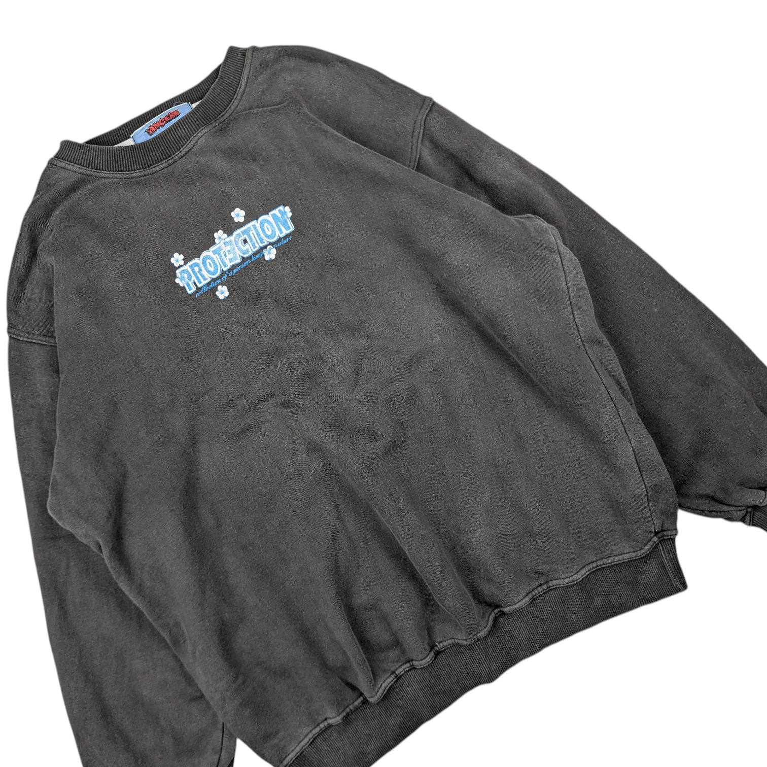 Vintage Vintage 90's VINCERE Surf Freedom Spell Out Sweatshirt Size US L / EU 52-54 / 3 - 5 Thumbnail