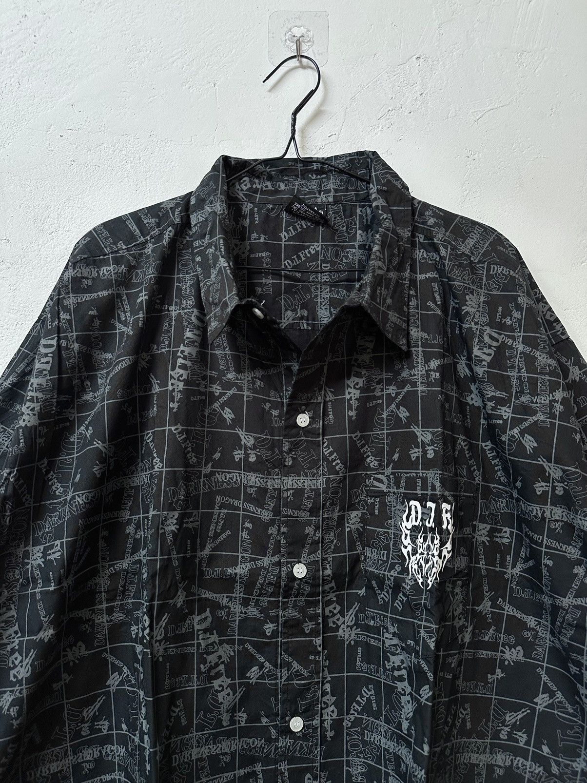 Japanese Brand Y2K Japanes Dj Free Shirt Size US XXL / EU 58 / 5 - 3 Thumbnail