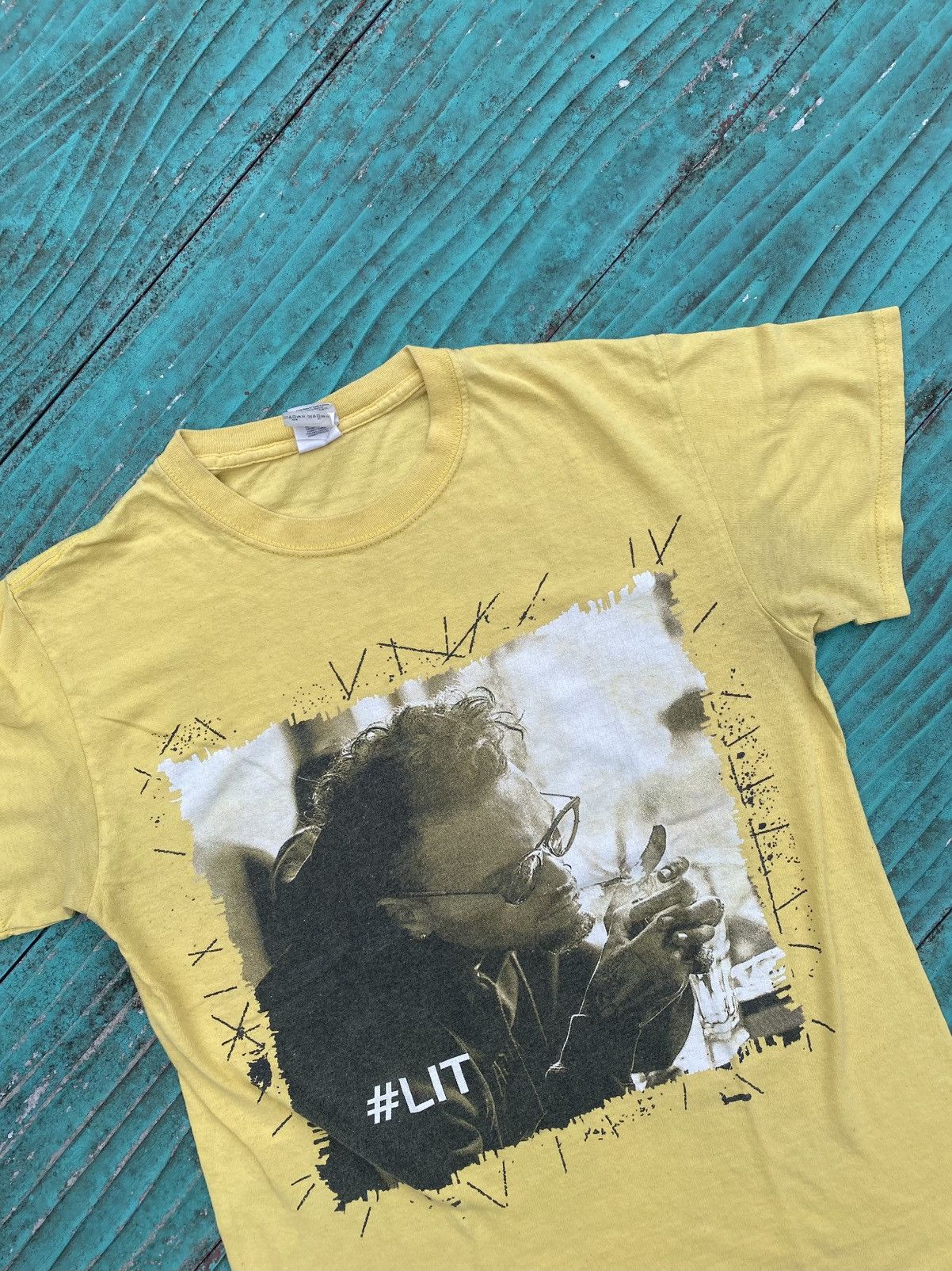 Gildan Chris brown #LIT heartbreak on a full moon tour 2018 Size US S / EU 44-46 / 1 - 2 Thumbnail