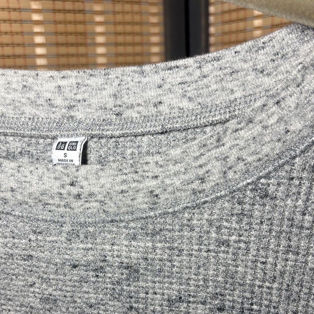 Uniqlo UNIQLO Gray Ribbed Sweater Size S / US 4 / IT 40 - 3 Thumbnail