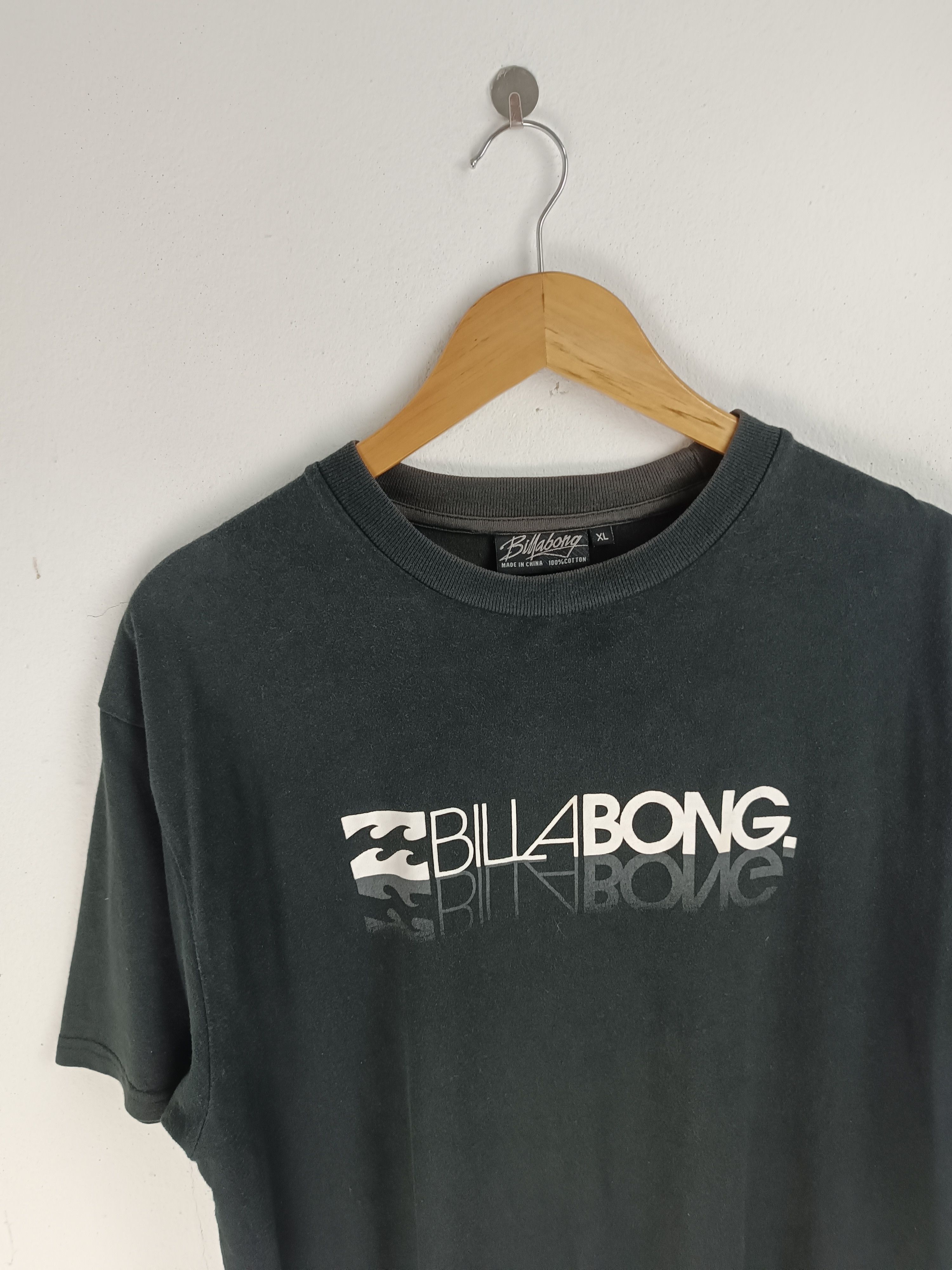 Billabong VINTAGE Y2K BILLABONG CLASSIC BIG LOGO FADED TEE VERY RARE Size US L / EU 52-54 / 3 - 5 Thumbnail