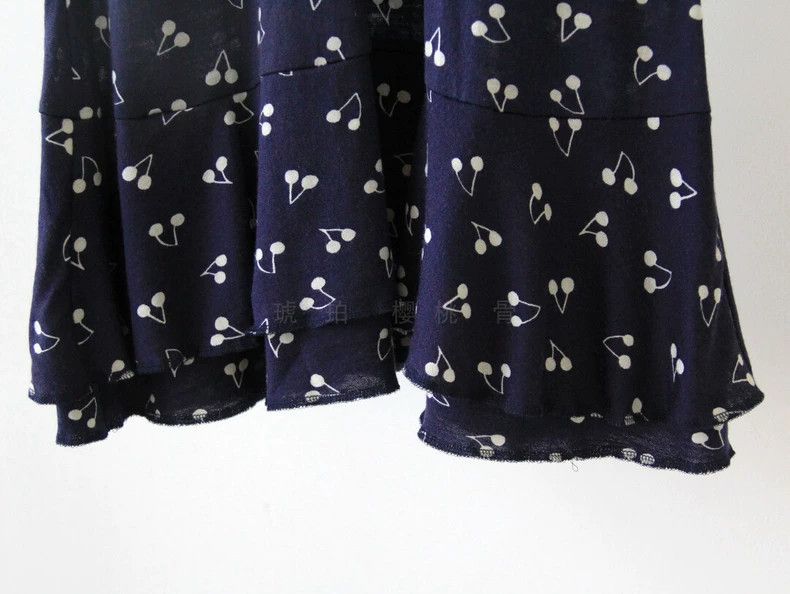 Comme des Garcons Comme Des Garcons Cherry print crewneck knit dress Size S / US 4 / IT 40 - 5 Thumbnail
