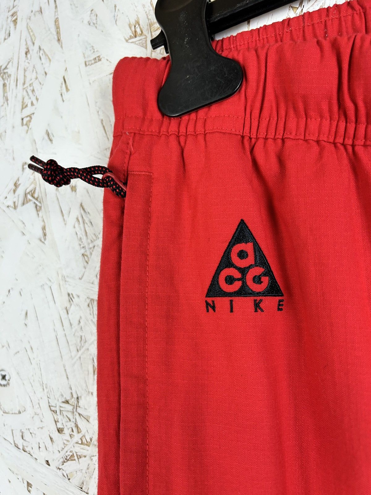 Nike Nike ACG Trail Pants Outdoor Trekking In Red Size S Size US 30 / EU 46 - 4 Thumbnail