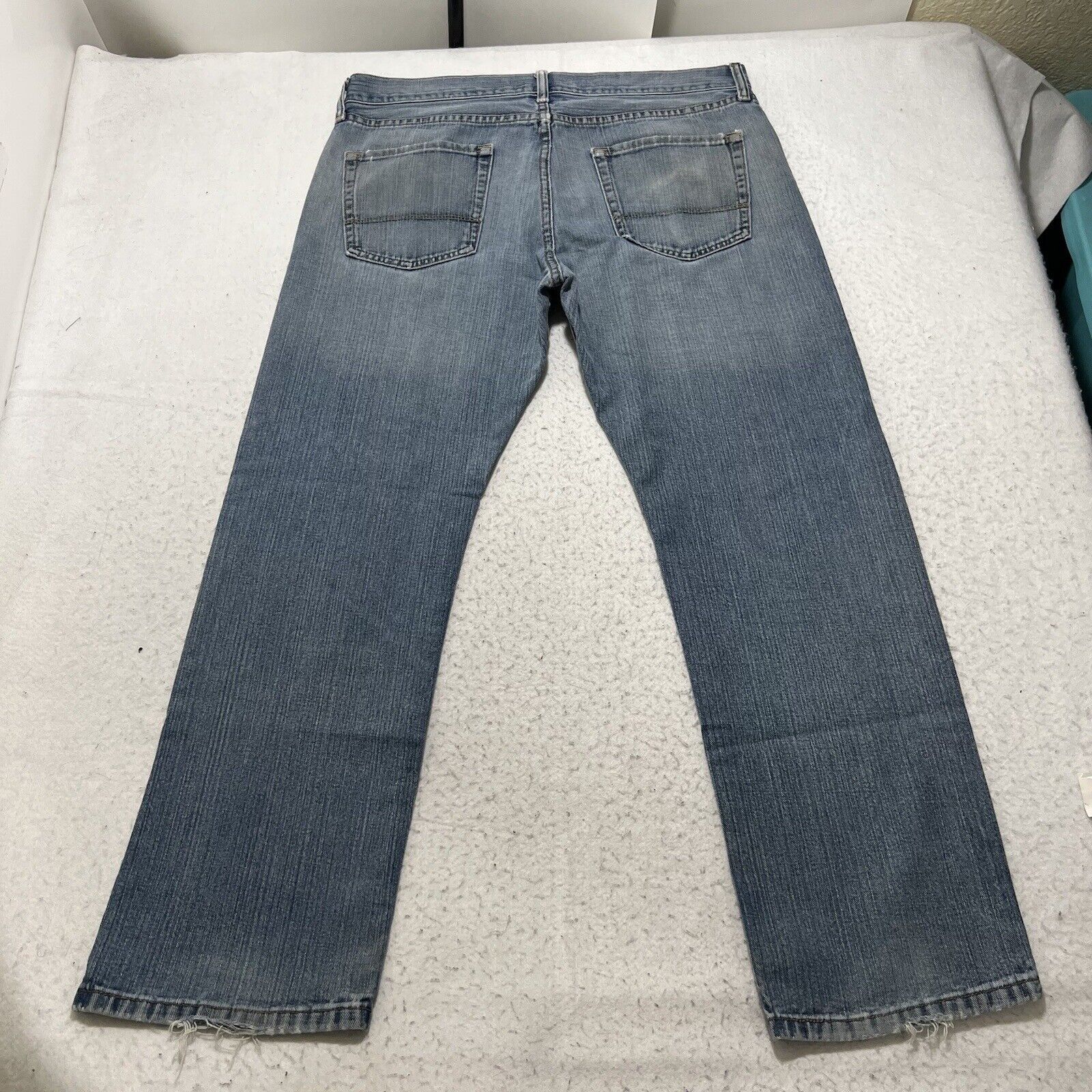 Nautica Nautica 34x30 Straight Leg Jeans Light Blue Denim Cotton Size US 34 / EU 50 - 5 Thumbnail