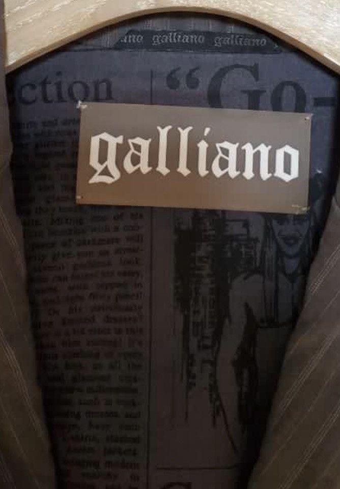 John Galliano Galliano blazer Size 46L - 5 Thumbnail