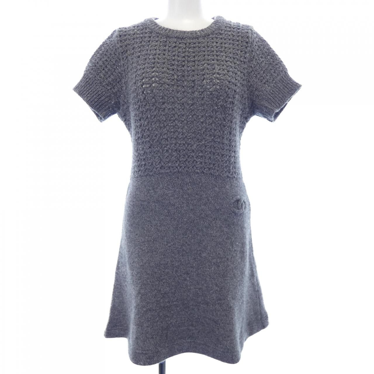 Chanel Chanel Chanel Dress Cashmere Blend Dress Others Dresses P36613K02248 09A DUTY FREE for USA Size ONE SIZE - 1 Thumbnail