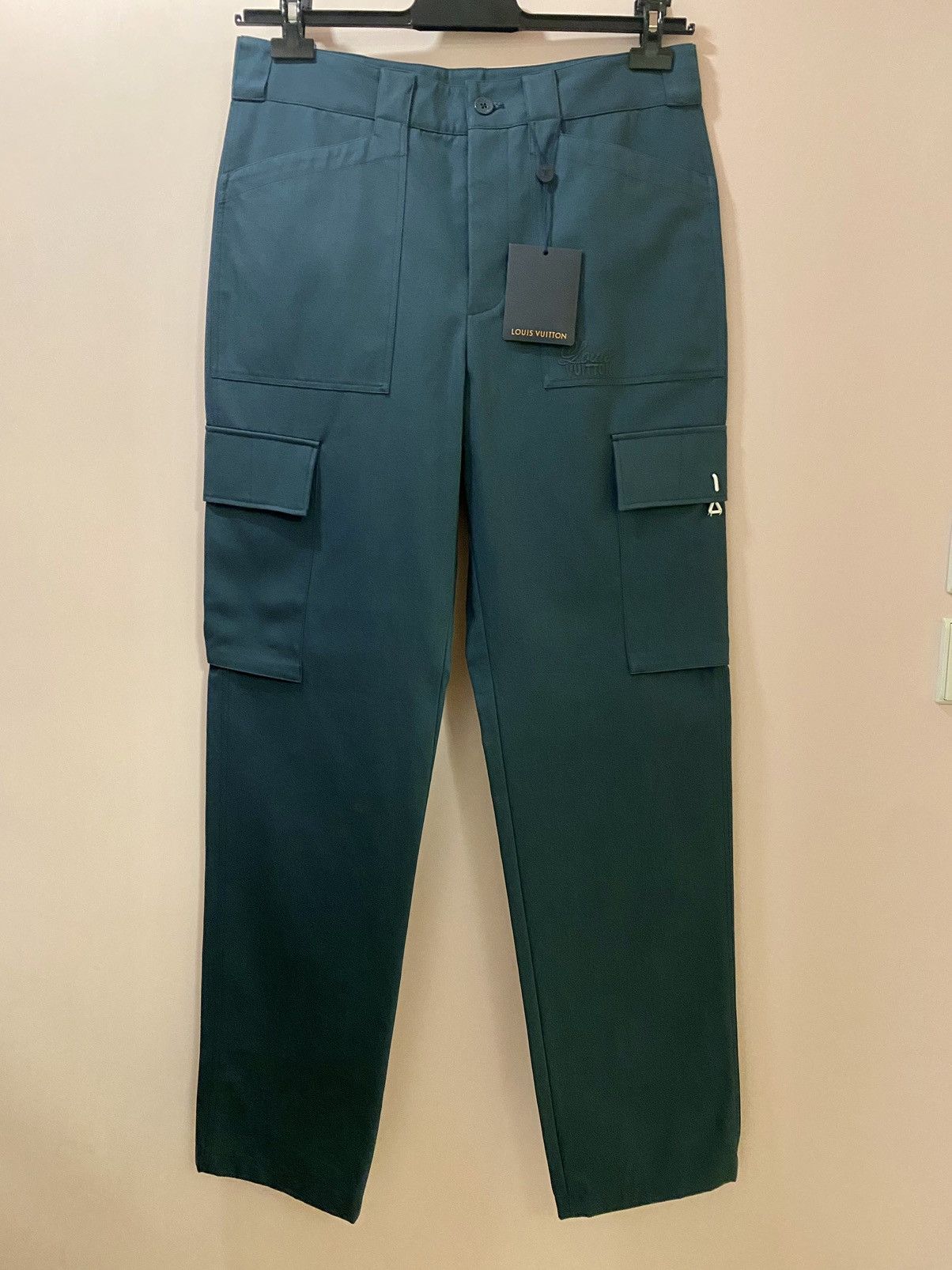 Louis Vuitton Louis Vuitton blue hook details cargo pants 40 Size US 32 / EU 48 - 4 Thumbnail
