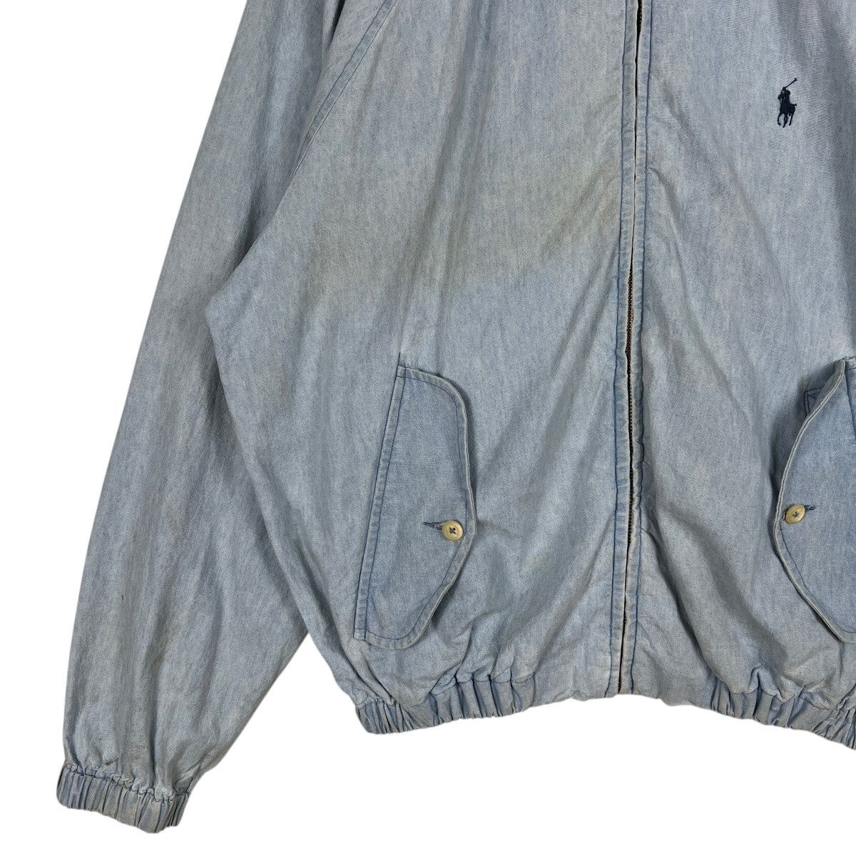 Polo Ralph Lauren 🔥 90s Vintage Polo Ralph Lauren G9 Light Blue Jacket Size US M / EU 48-50 / 2 - 6 Thumbnail