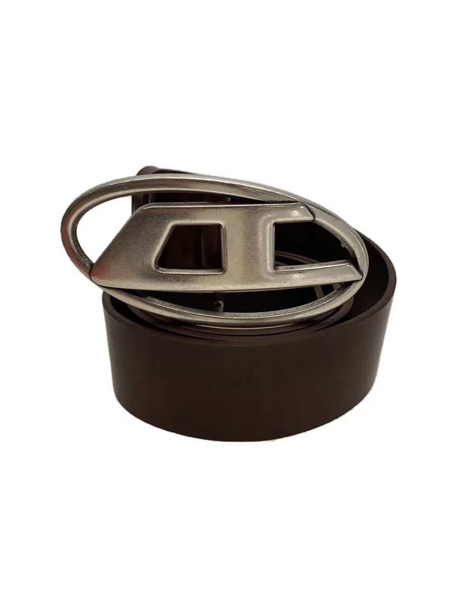 Diesel Diesel Cowhide Belt Brown Size ONE SIZE - 1 Thumbnail