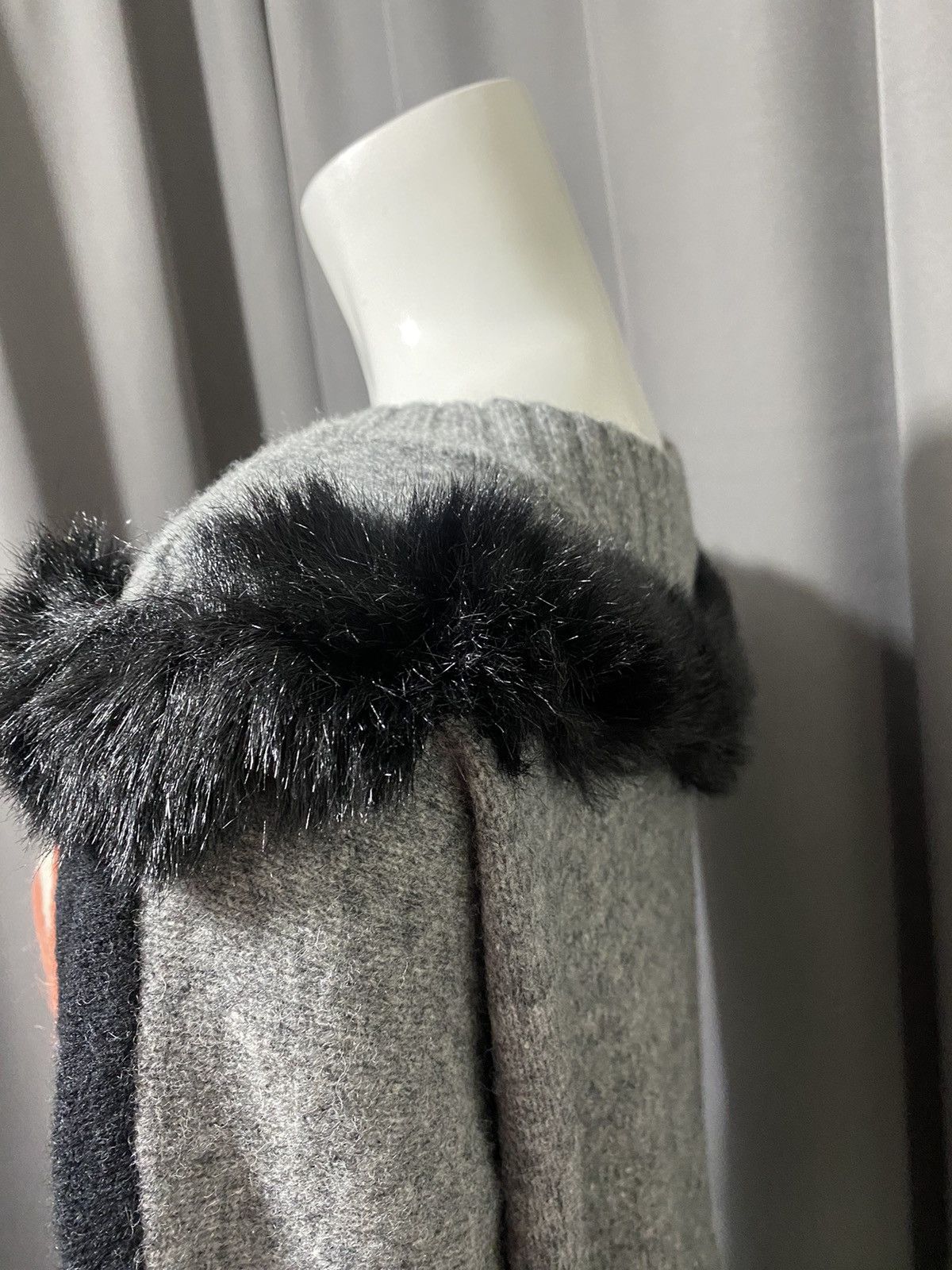 Issey Miyake × mercibeaucoup Mercibeaucoup by Issey Miyake- Wool/ Nylon Blend Dress Size L / US 10 / IT 46 - 6 Thumbnail