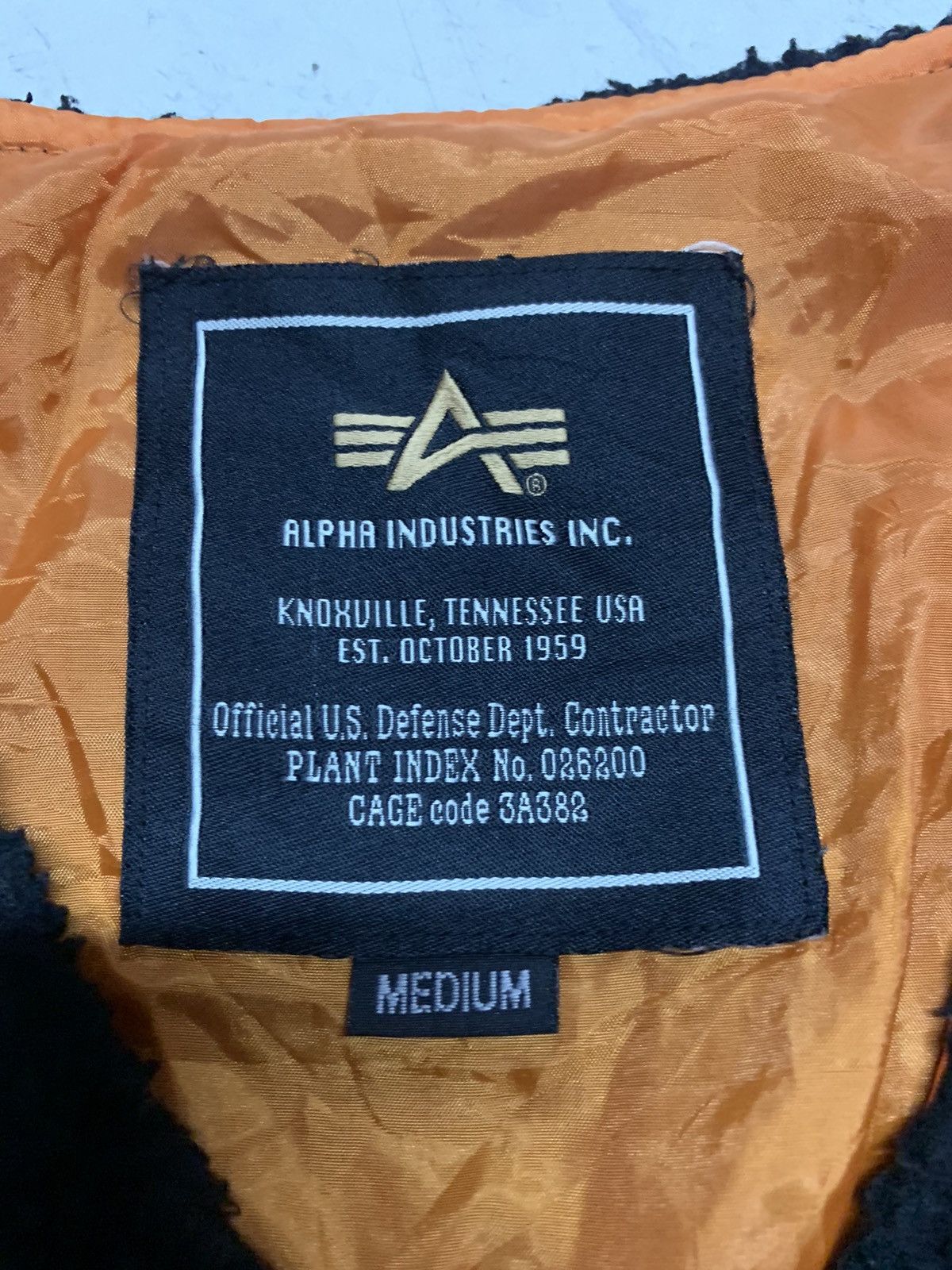 Alpha Industries × Vintage Vintage alpha industries inner Sherpa jacket Size US M / EU 48-50 / 2 - 11 Thumbnail