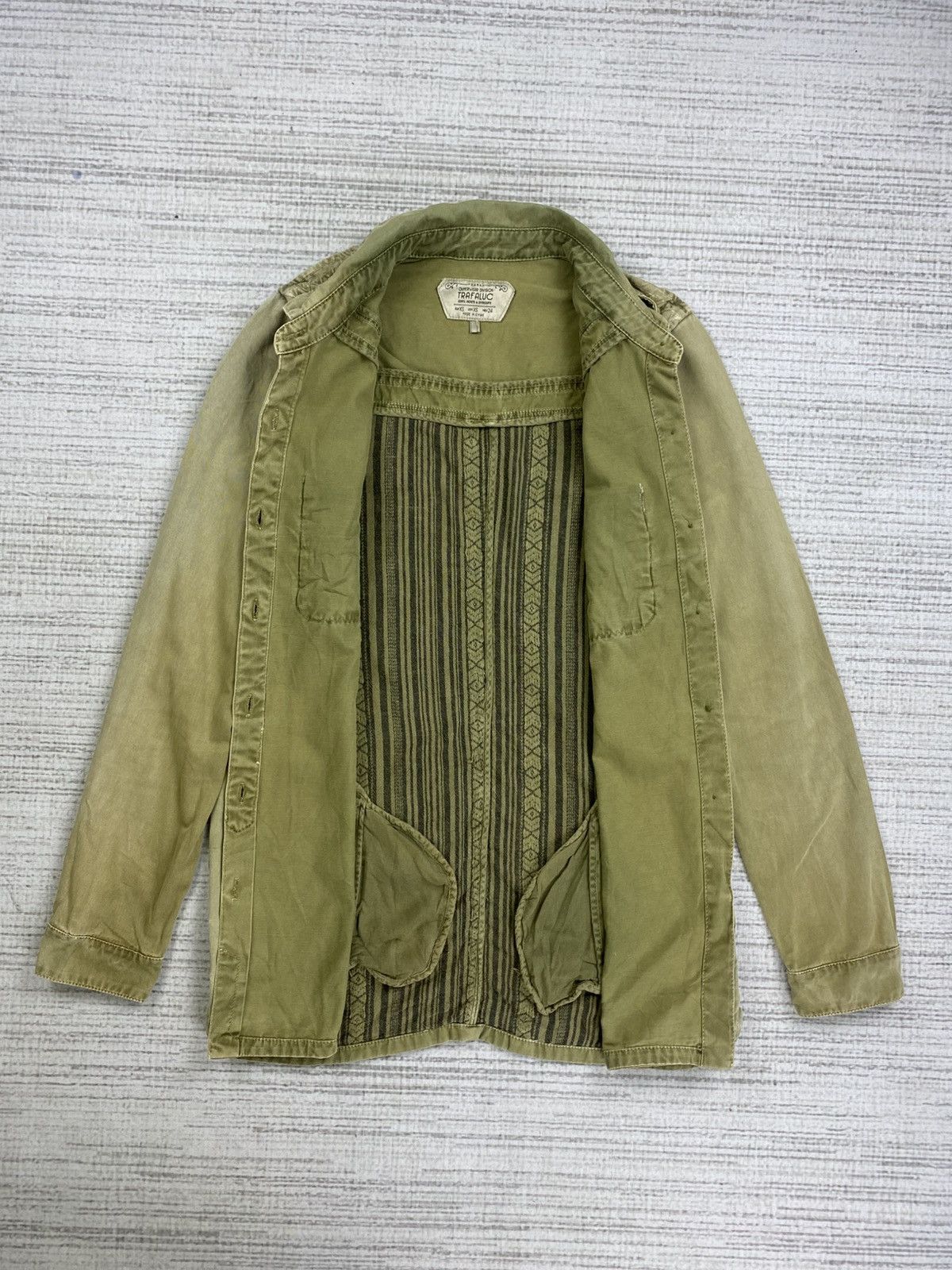 Japanese Brand × Vintage Vintage Trafaluc Embroidery Navajo Button Up Utility Jacket Size US S / EU 44-46 / 1 - 6 Thumbnail