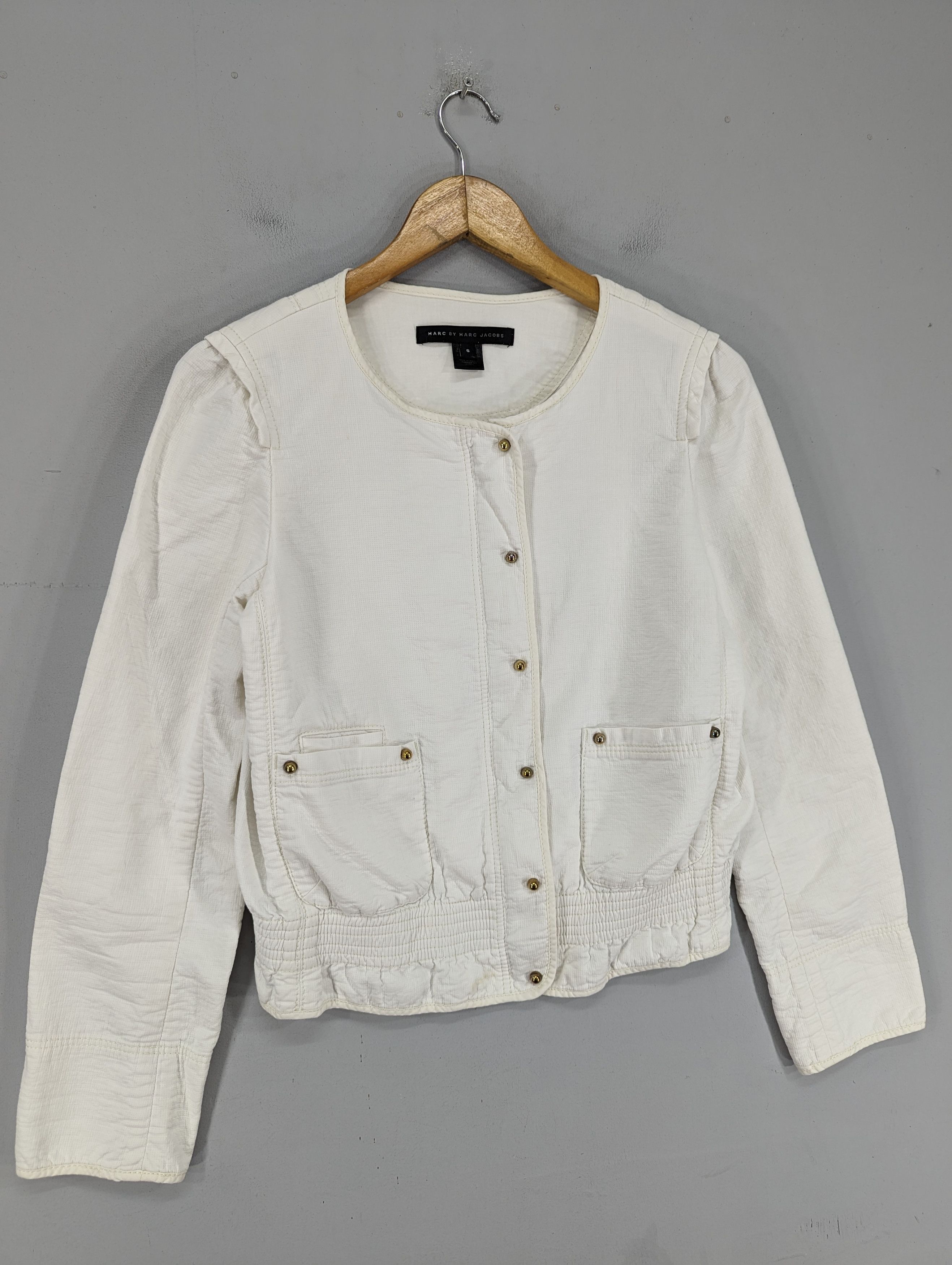 Marc Jacobs 🔥RARE🔥Marc By Marc Jacobs Short Zipper Jacket Size S / US 4 / IT 40 - 3 Thumbnail