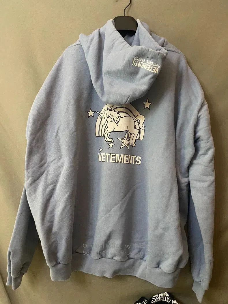 Vetements Vetements Unicorns and Rainbows Hoodie. Size US XS / EU 42 / 0 - 3 Thumbnail