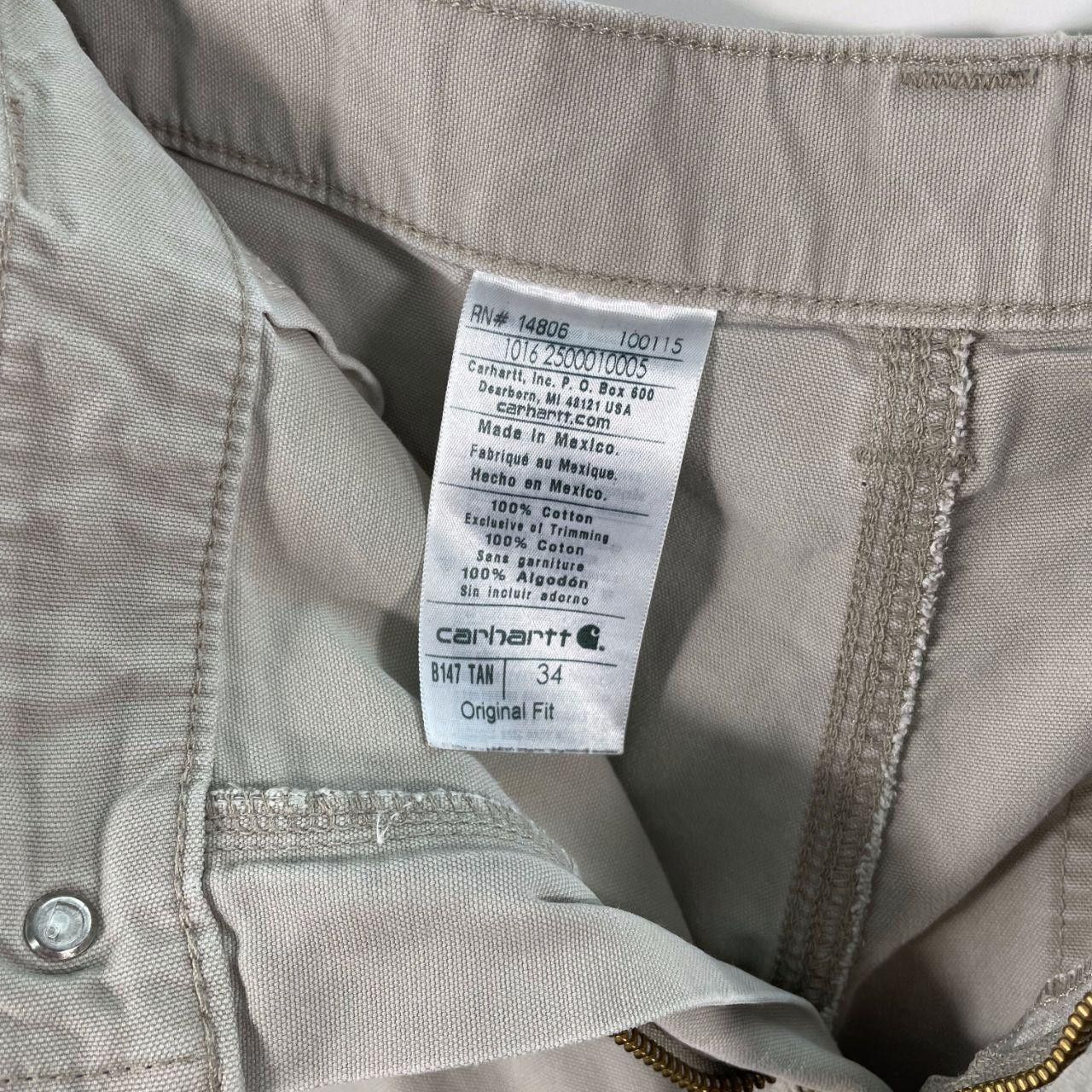 Carhartt 2000s Carhartt Denim Shorts Size US 34 / EU 50 - 2 Thumbnail