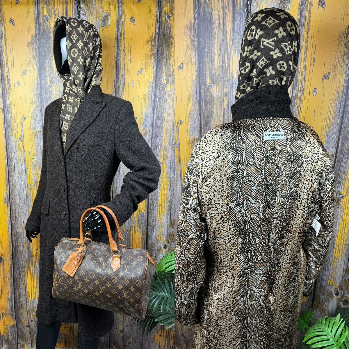 Dolce & Gabbana Archive Dolce & Gabbana Long Alpaca Wool Coat Made in Italy Size L / US 10 / IT 46 - 1 Thumbnail