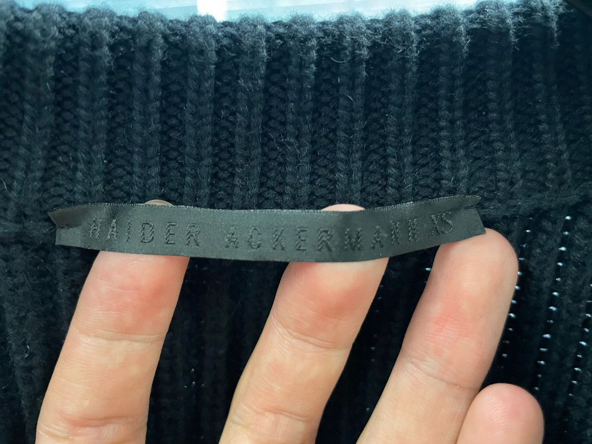 Haider Ackermann Haider Ackermann SS17 Distressed Zipper Sweater Size US XS / EU 42 / 0 - 6 Thumbnail