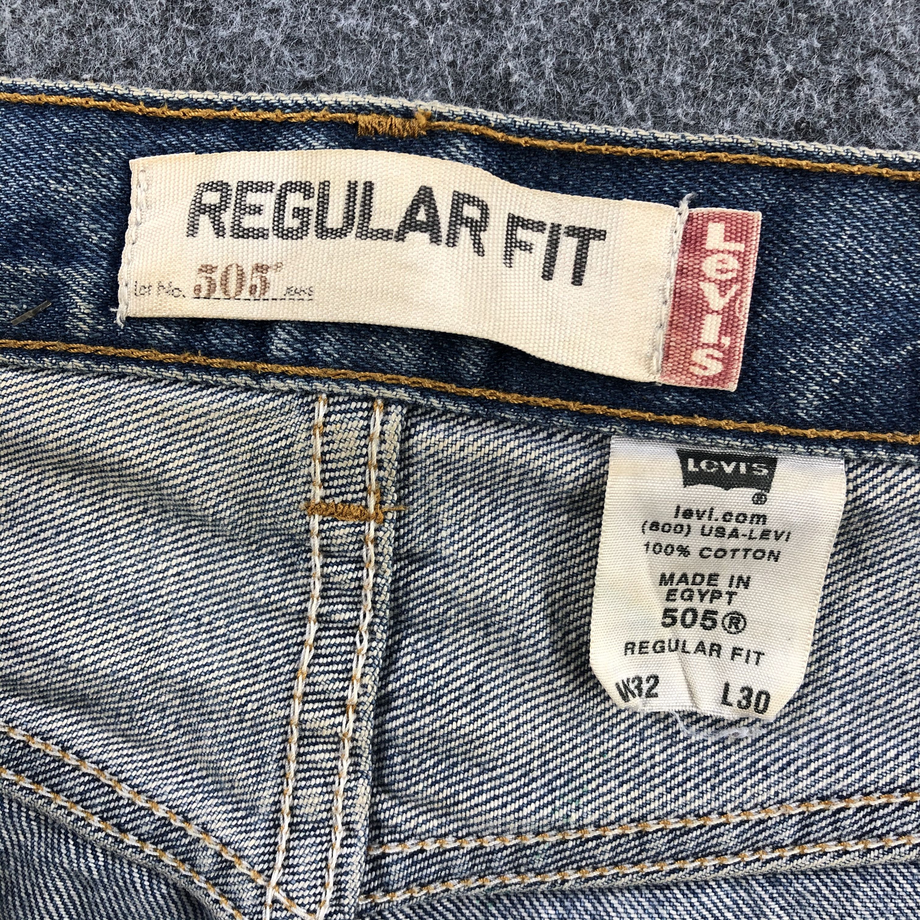Levi's Vintage Levis 505 Jeans-JM717 Size US 32 / EU 48 - 9 Thumbnail