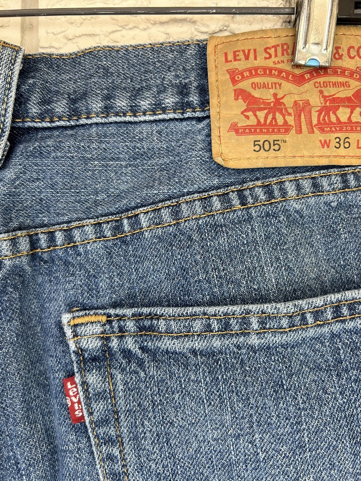 Levi's × Vintage Levis 505 Denim Shorts Size US 36 / EU 52 - 3 Thumbnail