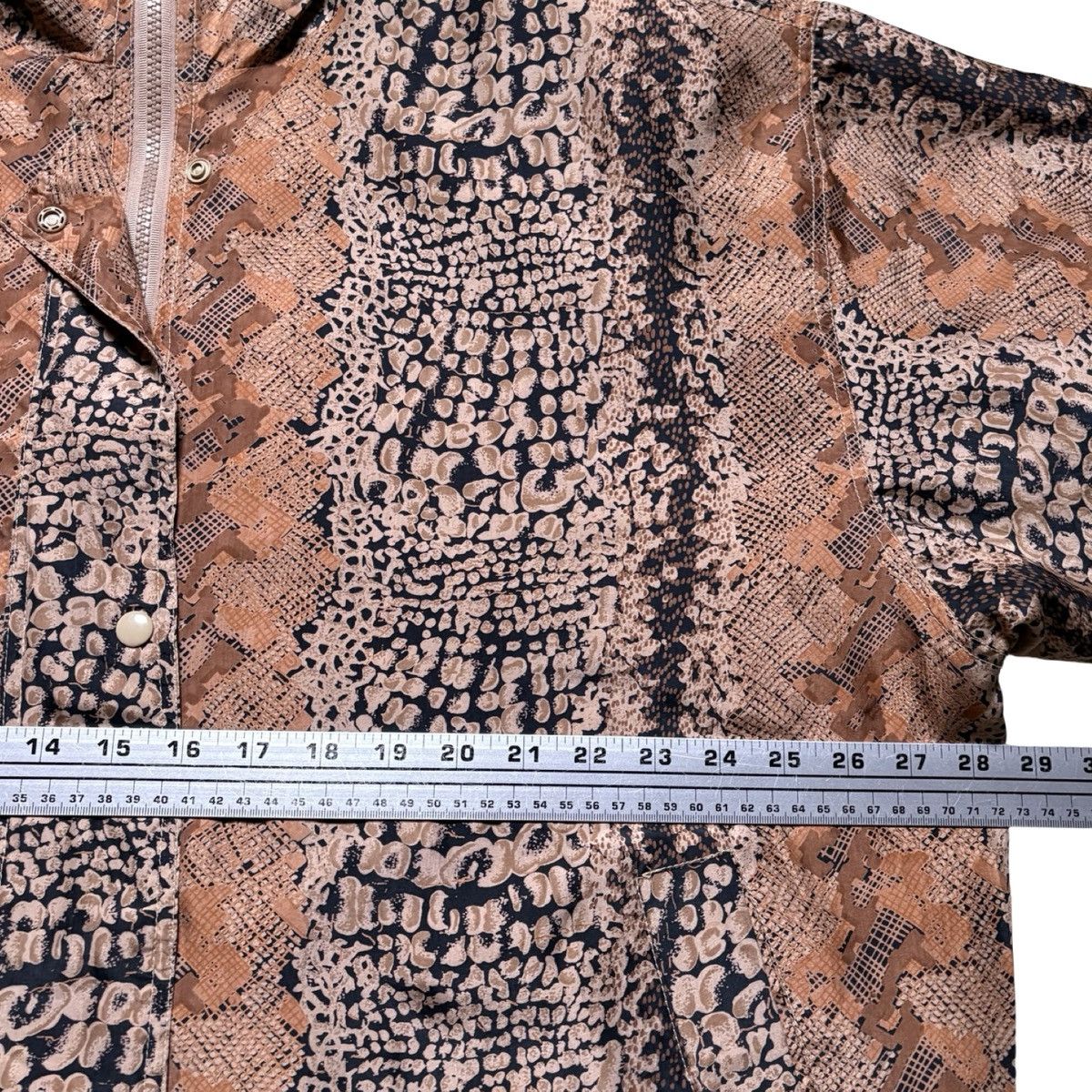 Other Vintage Details Sportswear Jacket Womens 2X Silk Zip Bomber Size XXL / US 16-18 / IT 52-54 - 4 Thumbnail