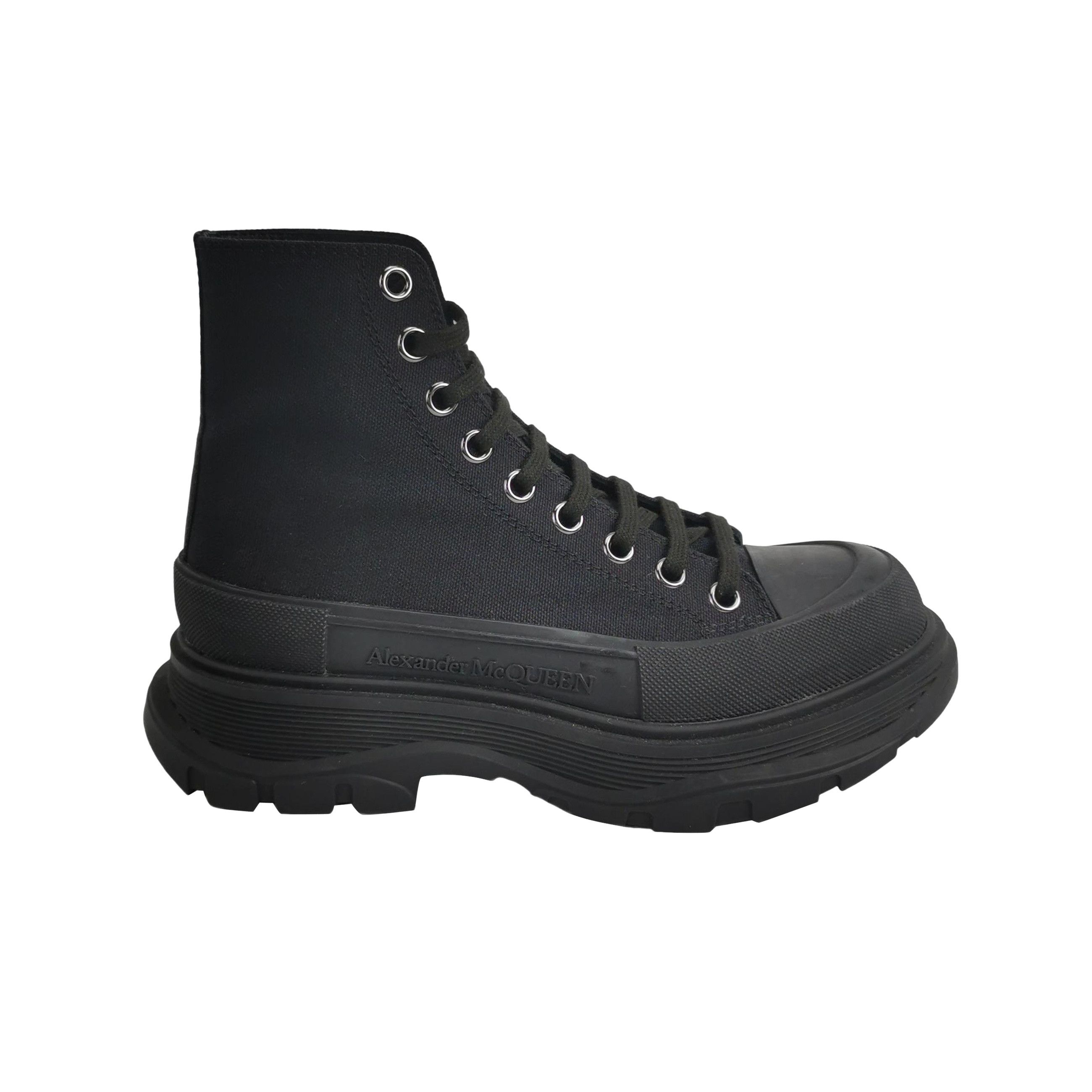 Alexander McQueen Alexander McQueen Tread Slick Canvas Sneakers 39 Size US 6 / EU 39 - 1 Thumbnail