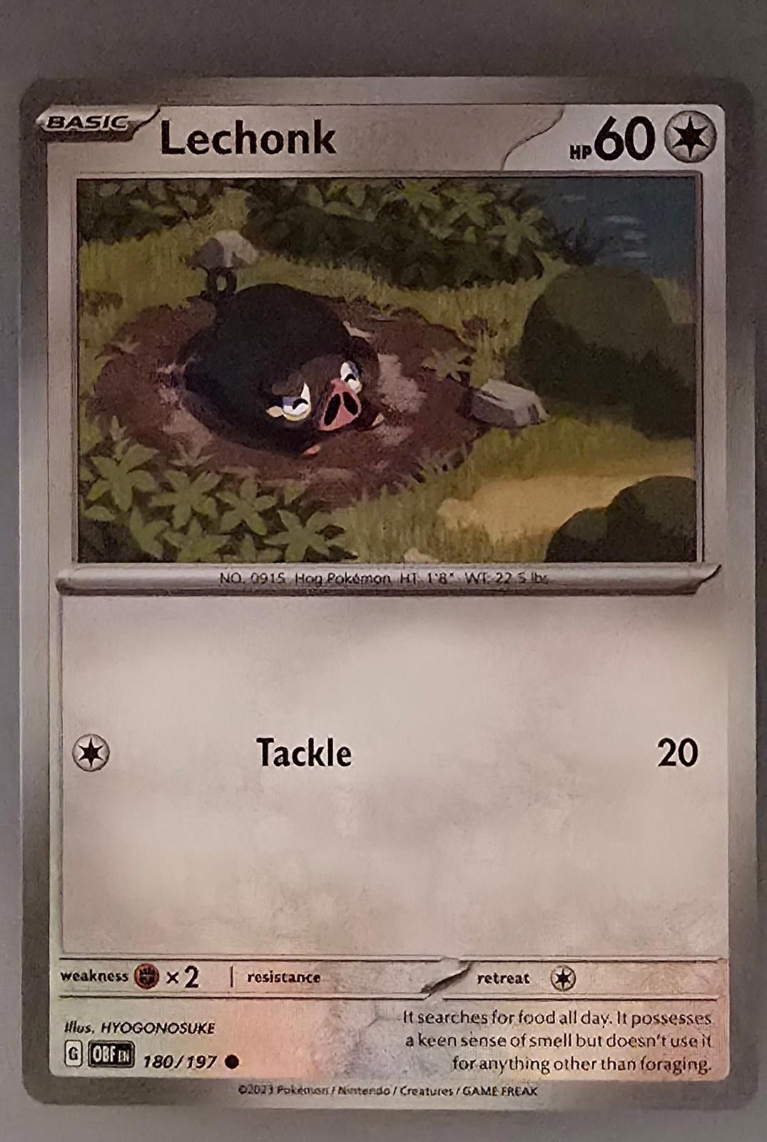 Pokemon Lechonk Pokémon Scarlet & Violet: Obsidian Size ONE SIZE - 1 Thumbnail