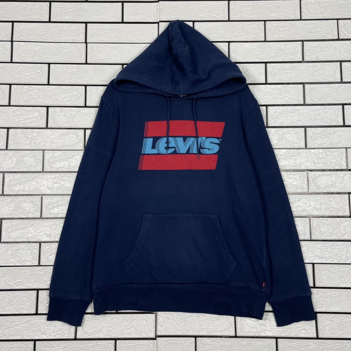 Levi's Levis Big Logo Pullover Hoodie Size US S / EU 44-46 / 1 - 1 Thumbnail