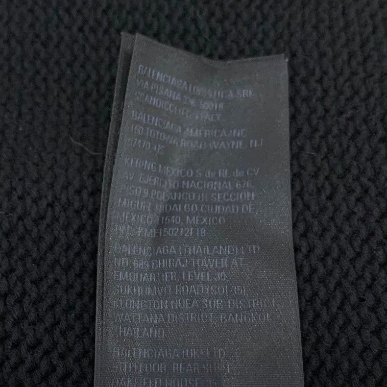 Other Balenciaga Black monogram embroidered crew neck long sleev Size US L / EU 52-54 / 3 - 7 Thumbnail