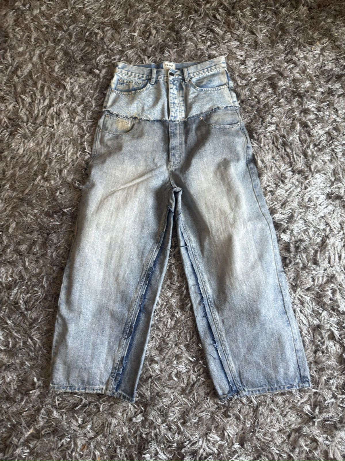 Miu Miu Double Wasted Jeans