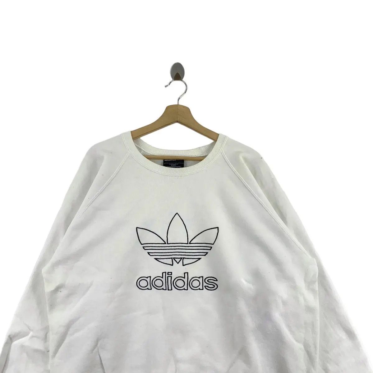 Adidas Vintage 90’ ADIDAS ORIGINALS Trefoil Logo Made In USA Size M / US 6-8 / IT 42-44 - 3 Thumbnail