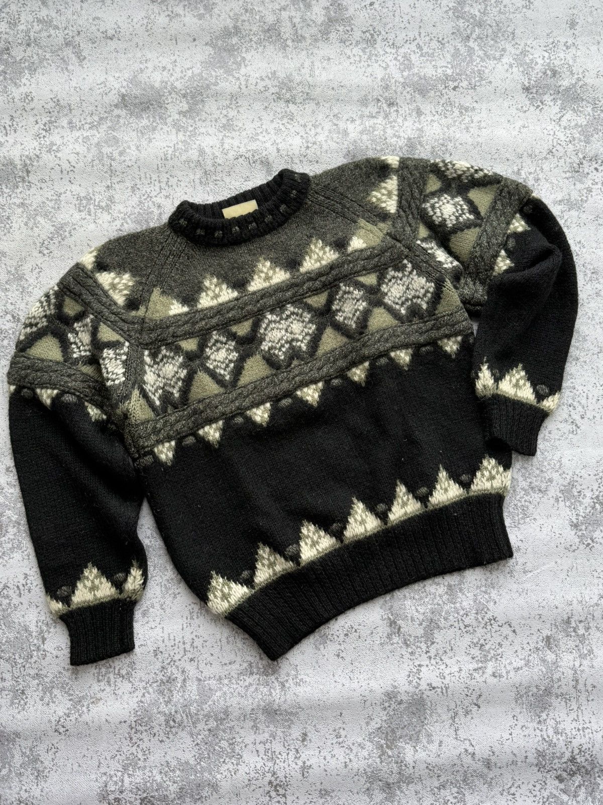 Japanese Brand × Matsuda Vintage MATSUDA Vintage Wool Japanese Sweater Size US S / EU 44-46 / 1 - 1 Thumbnail