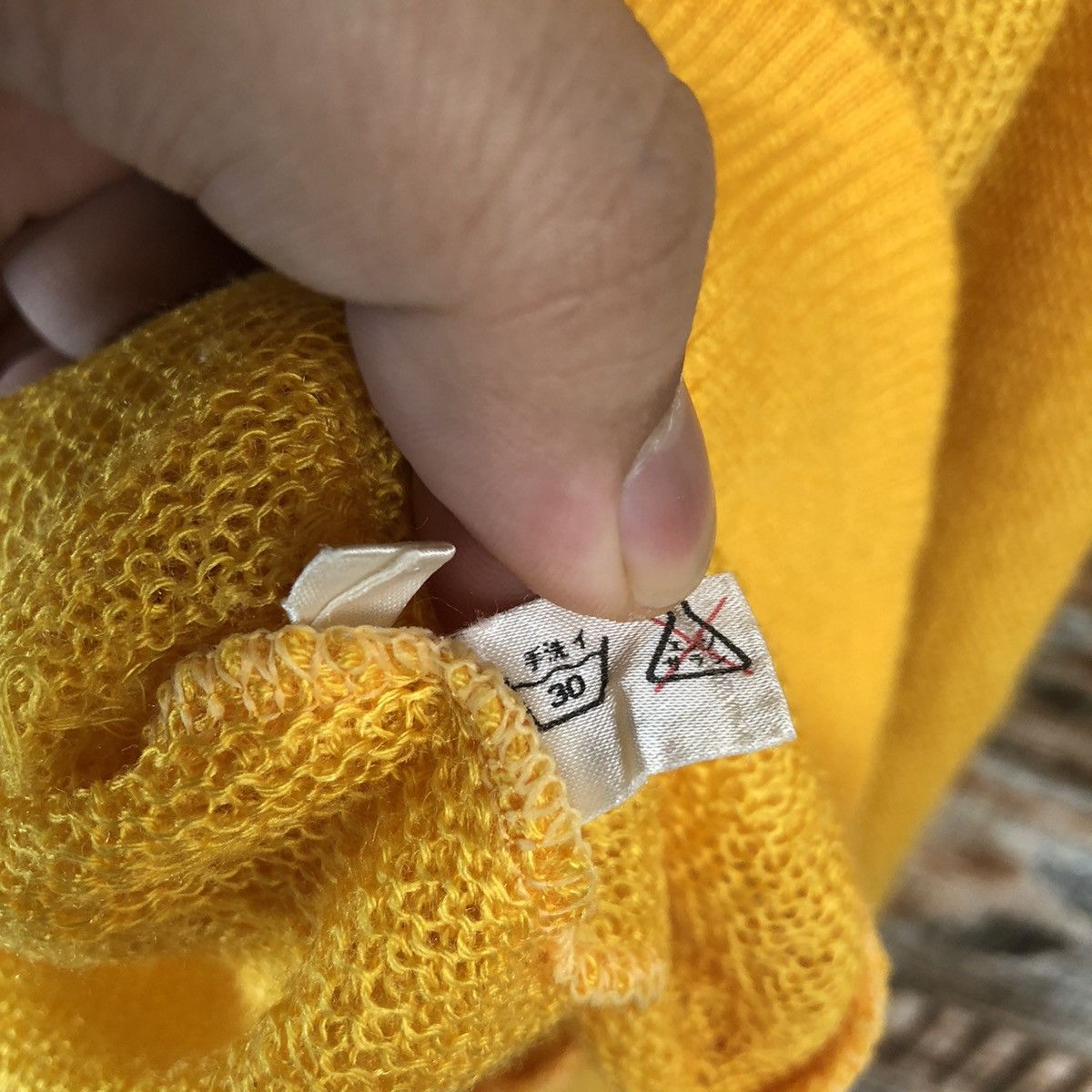 Japanese Brand Ladies Fashion japan vintage Yellow Cardigan Knitwear #A2466 Size M / US 6-8 / IT 42-44 - 11 Thumbnail