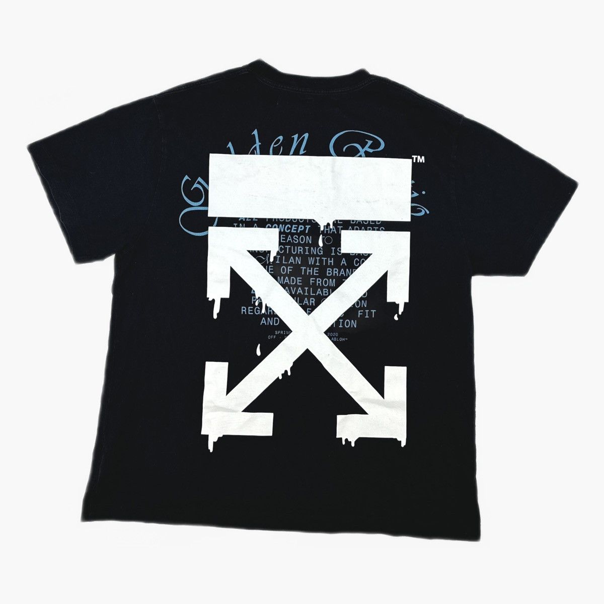 Off-White OFF-WHITE 2020SS Dripping Arrows S/S Over T-Shirt Size US S / EU 44-46 / 1 - 1 Thumbnail