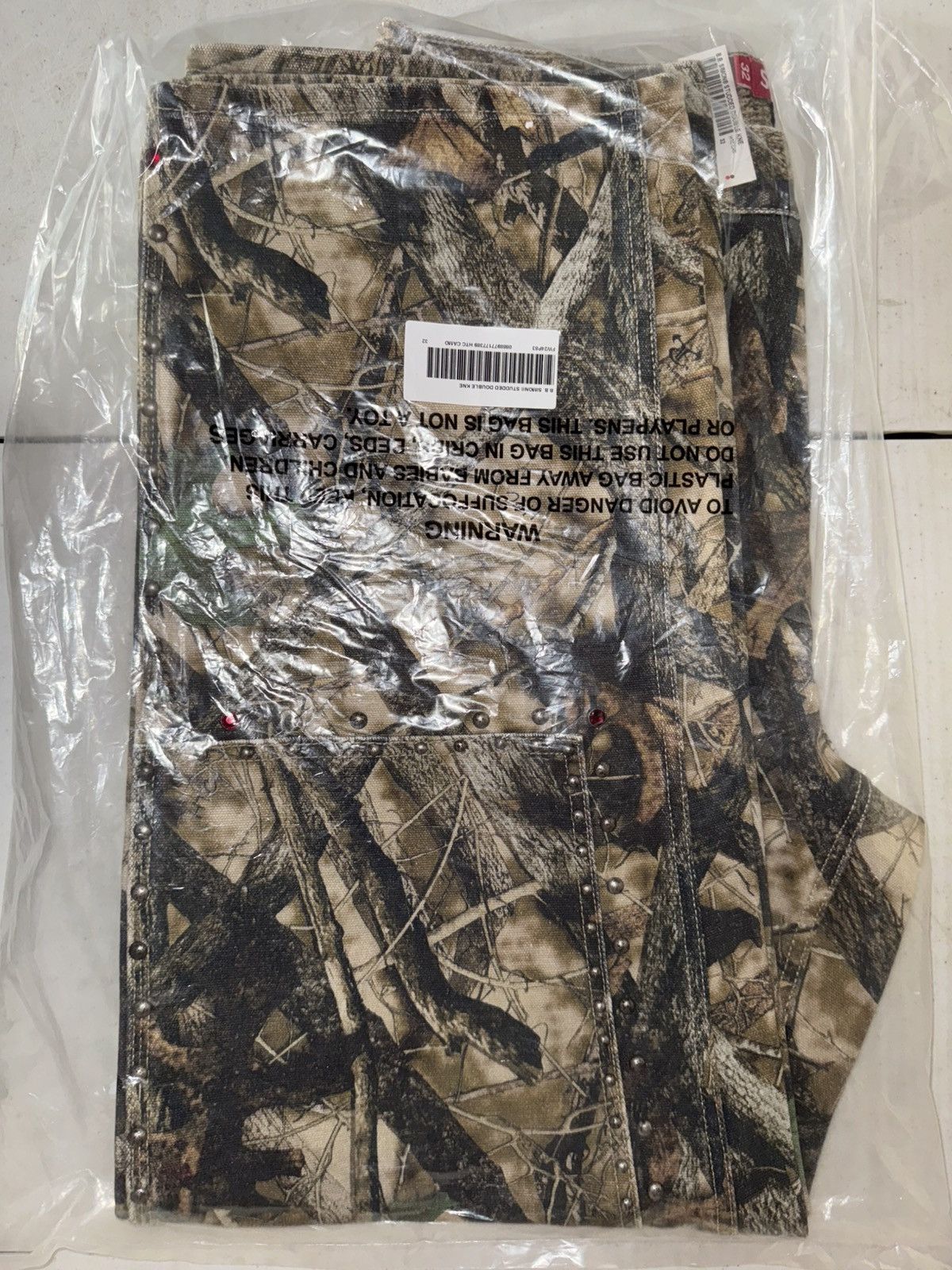 B.B. Simon × Supreme Supreme b. b. Simon Studded Double Knee Painter Pant Size US 32 / EU 48 - 2 Thumbnail