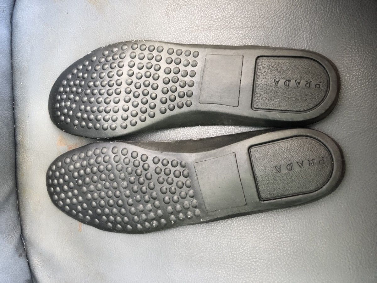 Prada Prada Blavk Calfskin Leather Men’s Sneakers Size 8.5 Size US 8.5 / EU 41-42 - 16 Thumbnail
