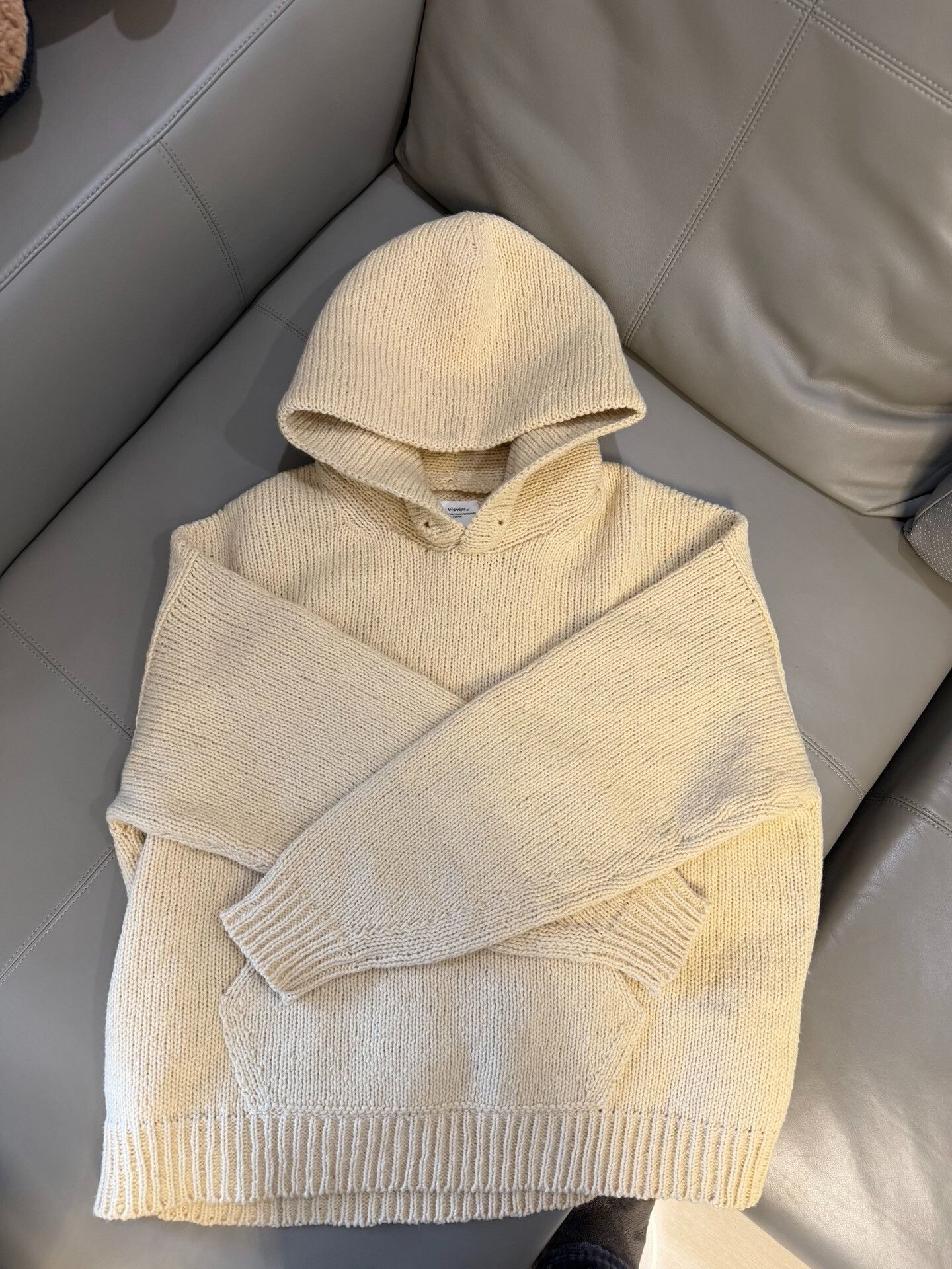 Visvim VISVIM AMPLUS SB Knit Hoodie Size US XL / EU 56 / 4 - 1 Thumbnail