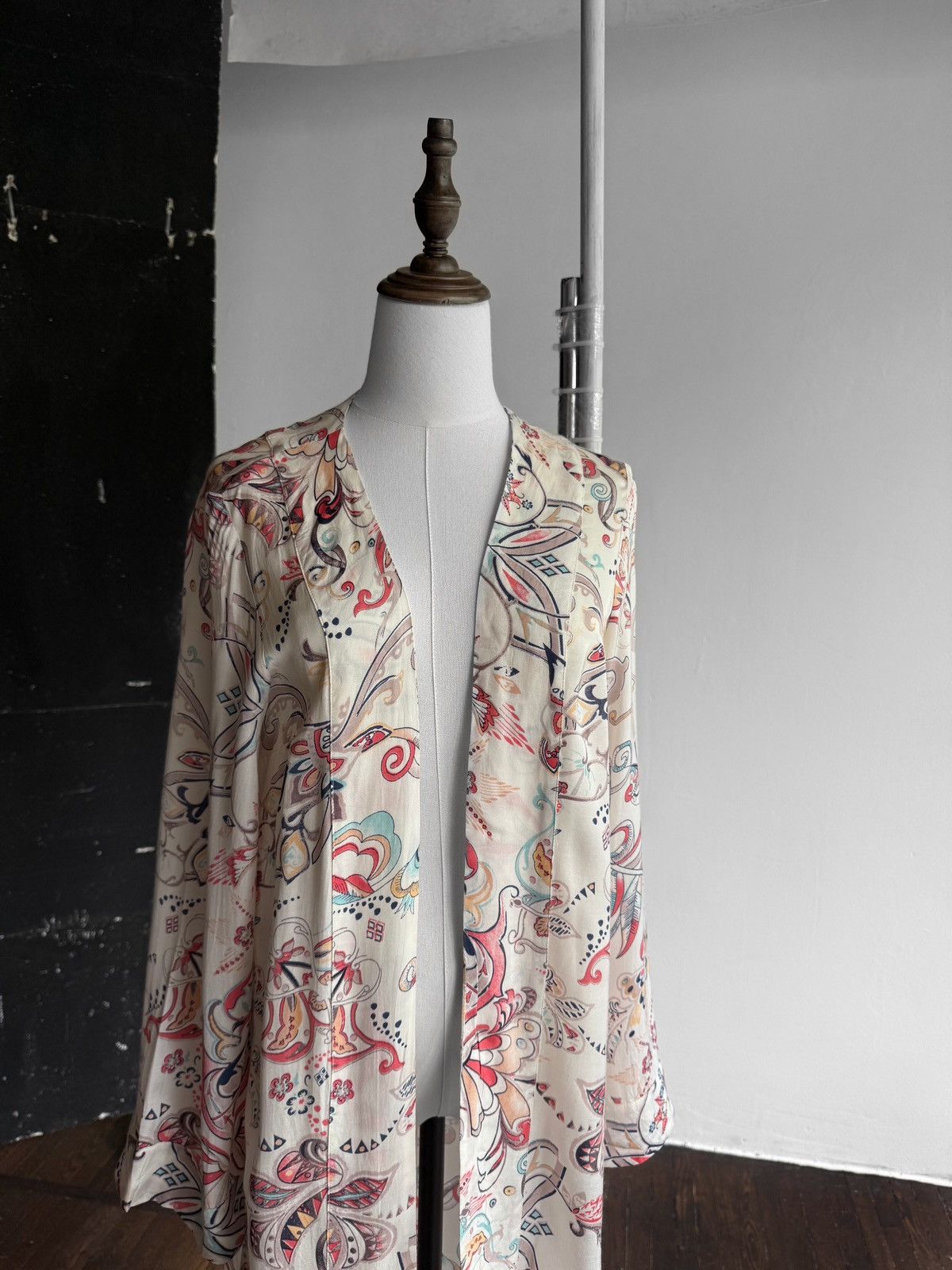 Designer × Odd Molly Odd Molly Floral Printed Open Cardigan Blouse Cover Up Size M / US 6-8 / IT 42-44 - 2 Thumbnail
