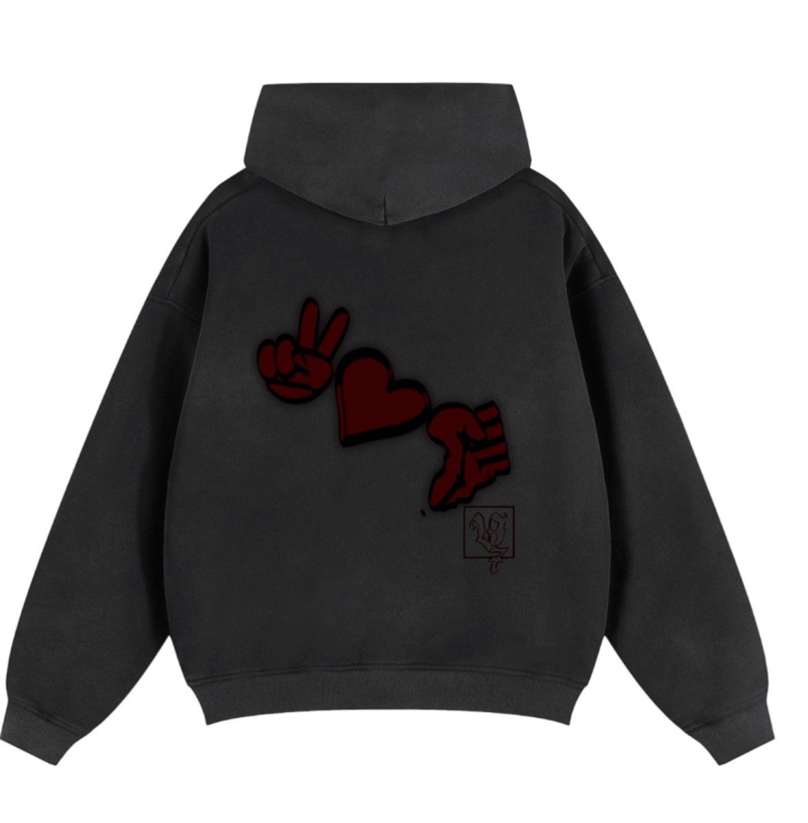 Designer Beautiful black child hoodie Size US L / EU 52-54 / 3 - 2 Thumbnail