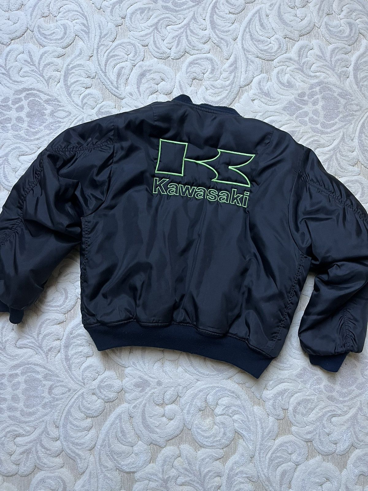 Vintage Kawasaki Racing Jacket Size US L / EU 52-54 / 3 - 5 Thumbnail