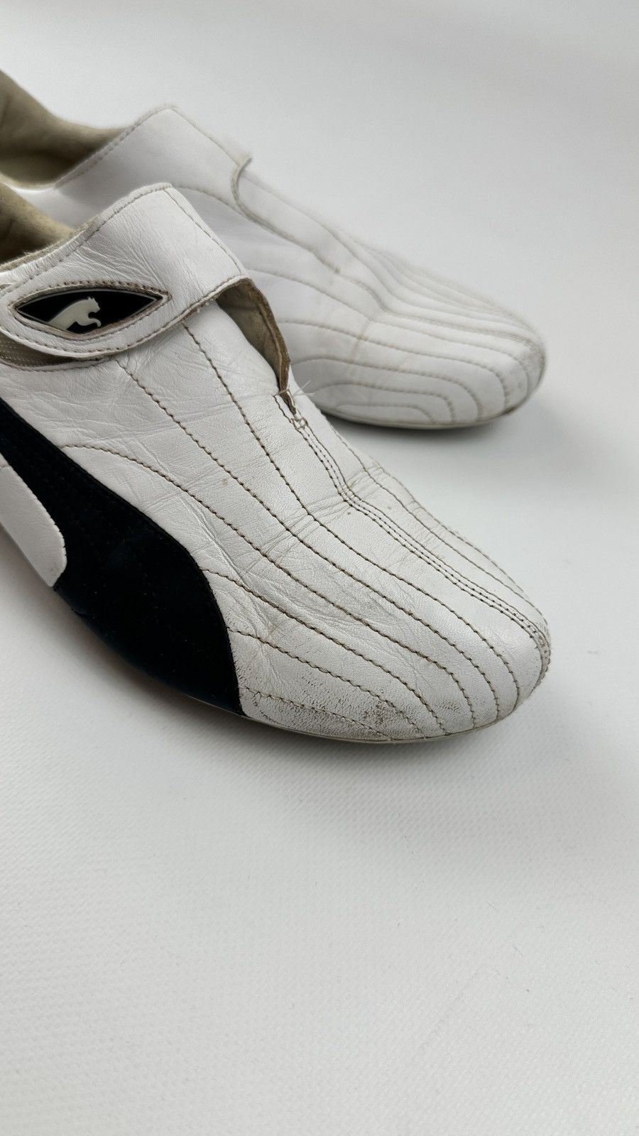 Hysteric Glamour × Puma × Vintage Vtg Puma Racing Leather Shoes Size US 10 / EU 43 - 7 Thumbnail