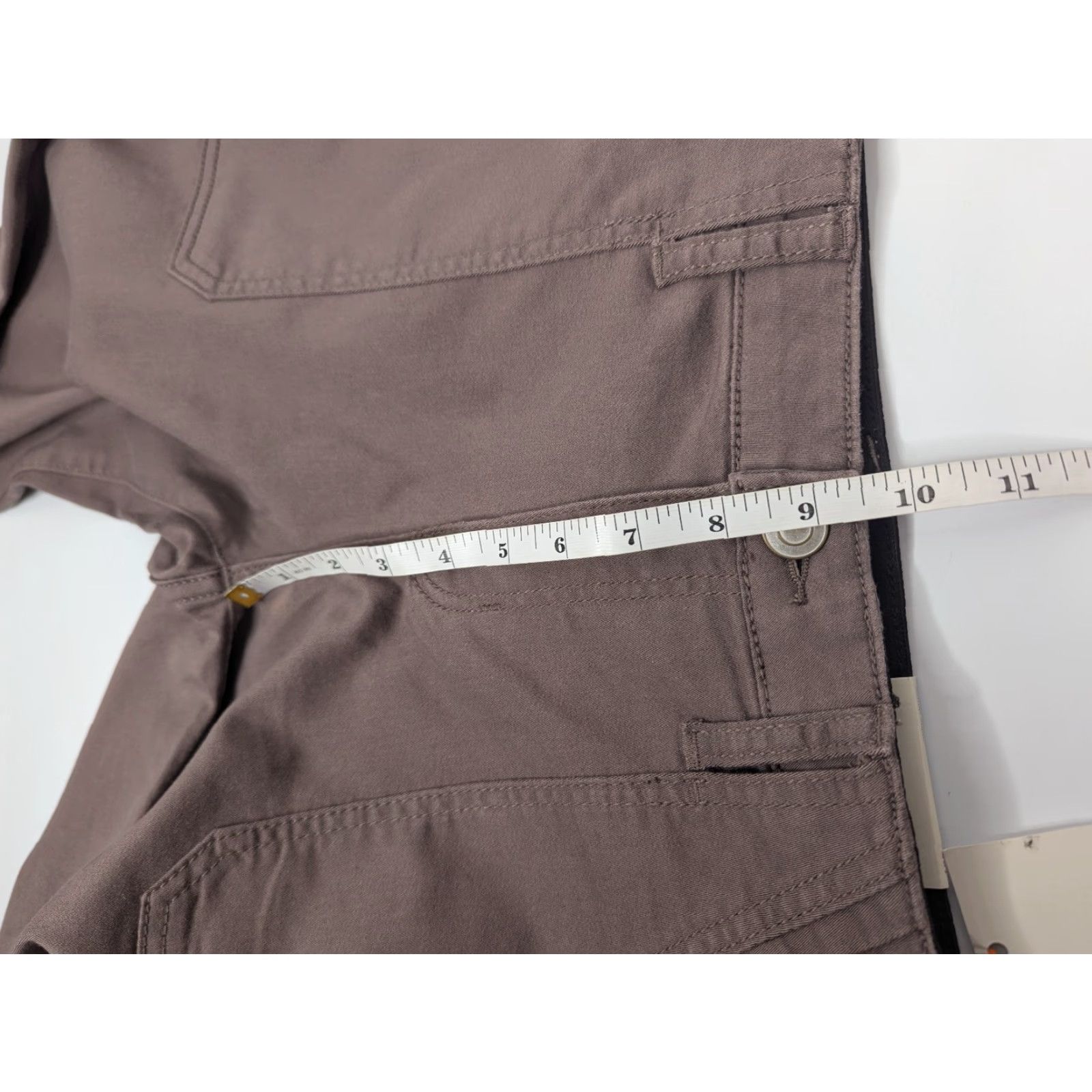 Vintage NWT Knox Rose Womens Jeans Pants 6 Dusty Rose Ankle Skinny Stretch Chino Pockets Size 28" / US 6 / IT 42 - 7 Thumbnail