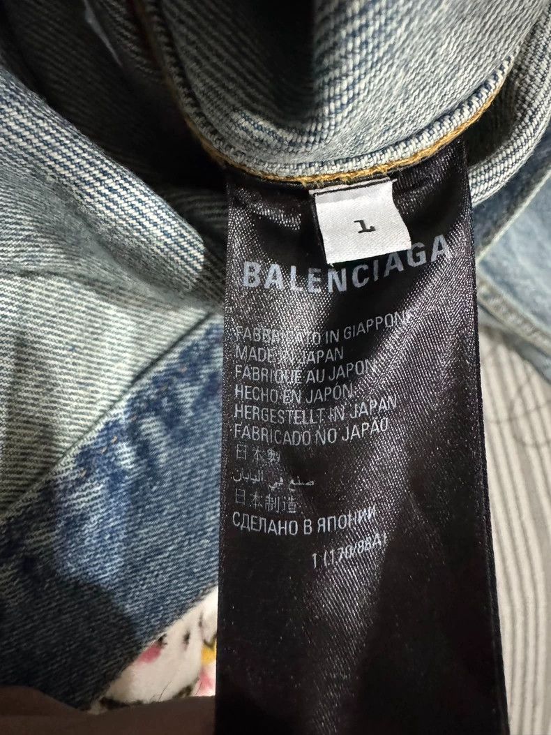 Balenciaga Balenciaga Denim Hoodie Size US S / EU 44-46 / 1 - 5 Thumbnail
