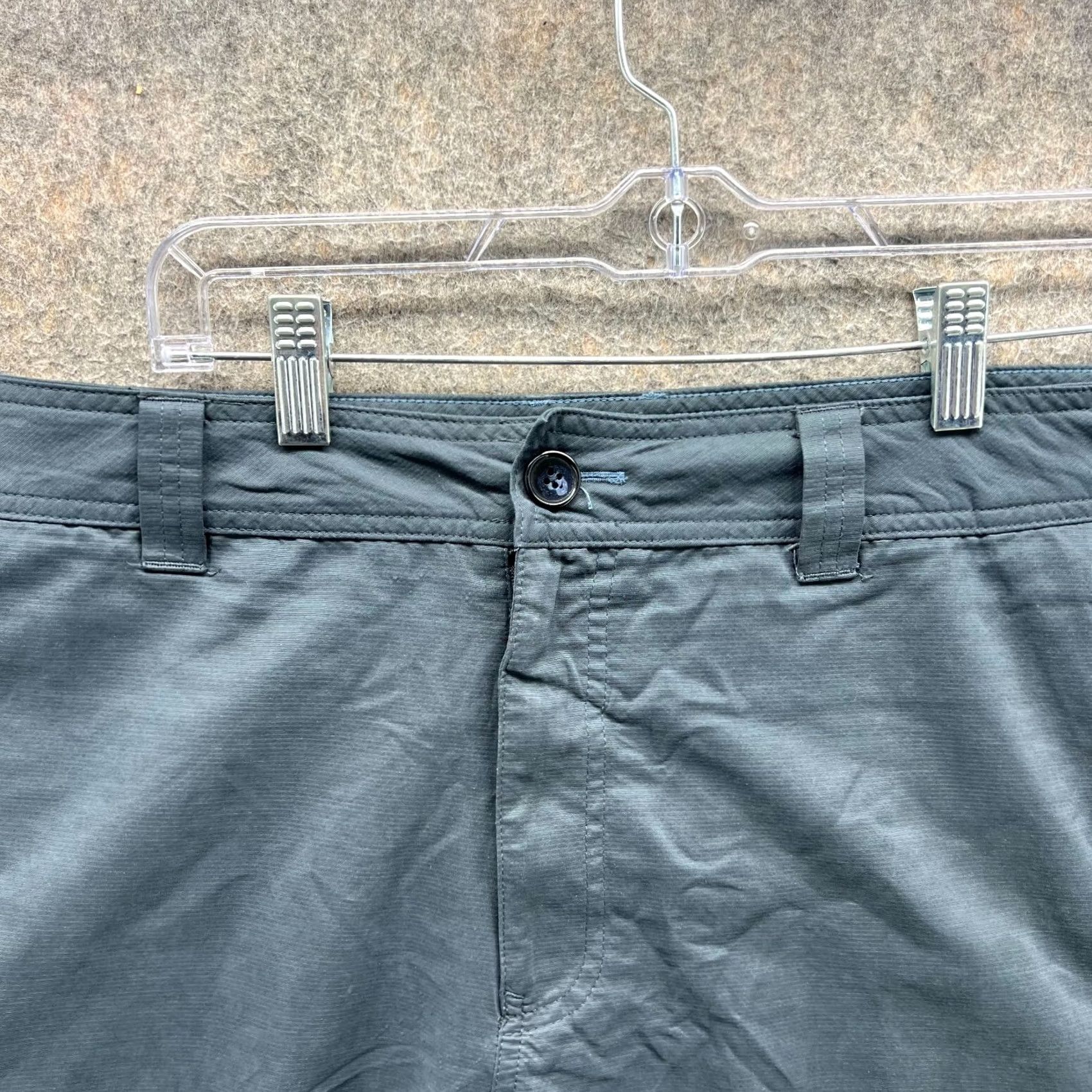 Orvis Orvis Mens Shorts 38 Gray Chino Flat Front Cotton Casual Golf Hiking Vintage? Size US 38 / EU 54 - 6 Thumbnail