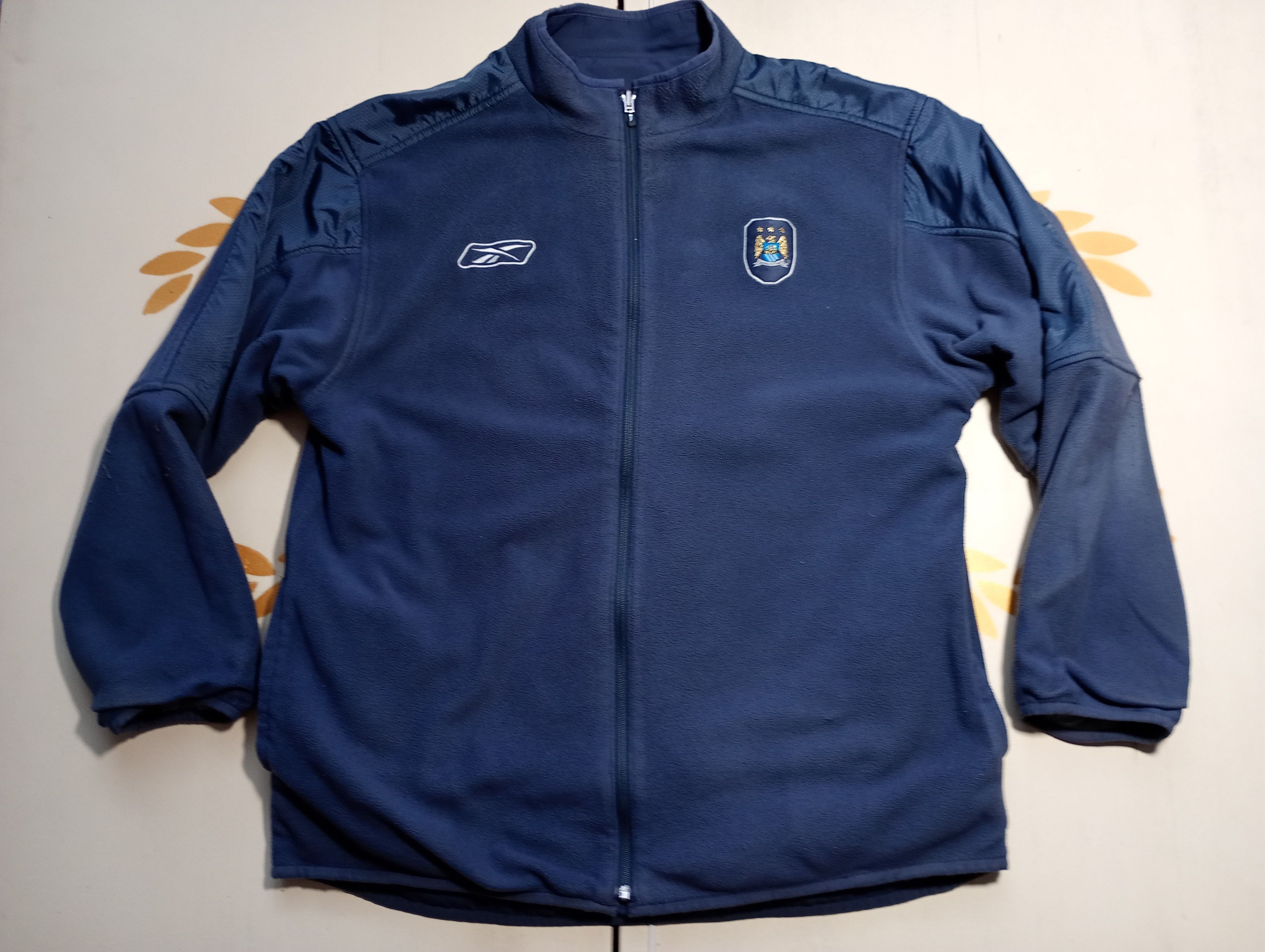 Reebok Reebok Manchester City Reversible Jacket 2004-2005 Size US XL / EU 56 / 4 - 11 Thumbnail