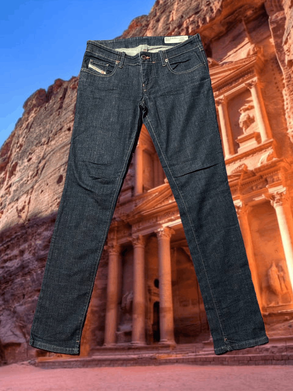 Diesel Vintage DIESEL GRUPEE jeans Y2K super slim skinny Size 31" - 1 Thumbnail