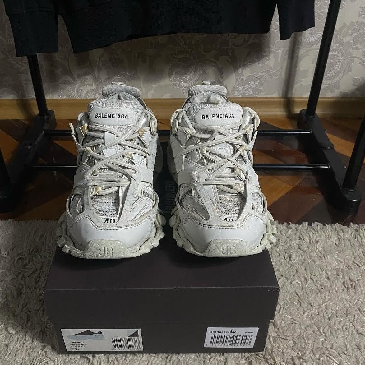 Balenciaga Balenciaga track 1.0 WHITE Size US 7 / EU 40 - 3 Thumbnail