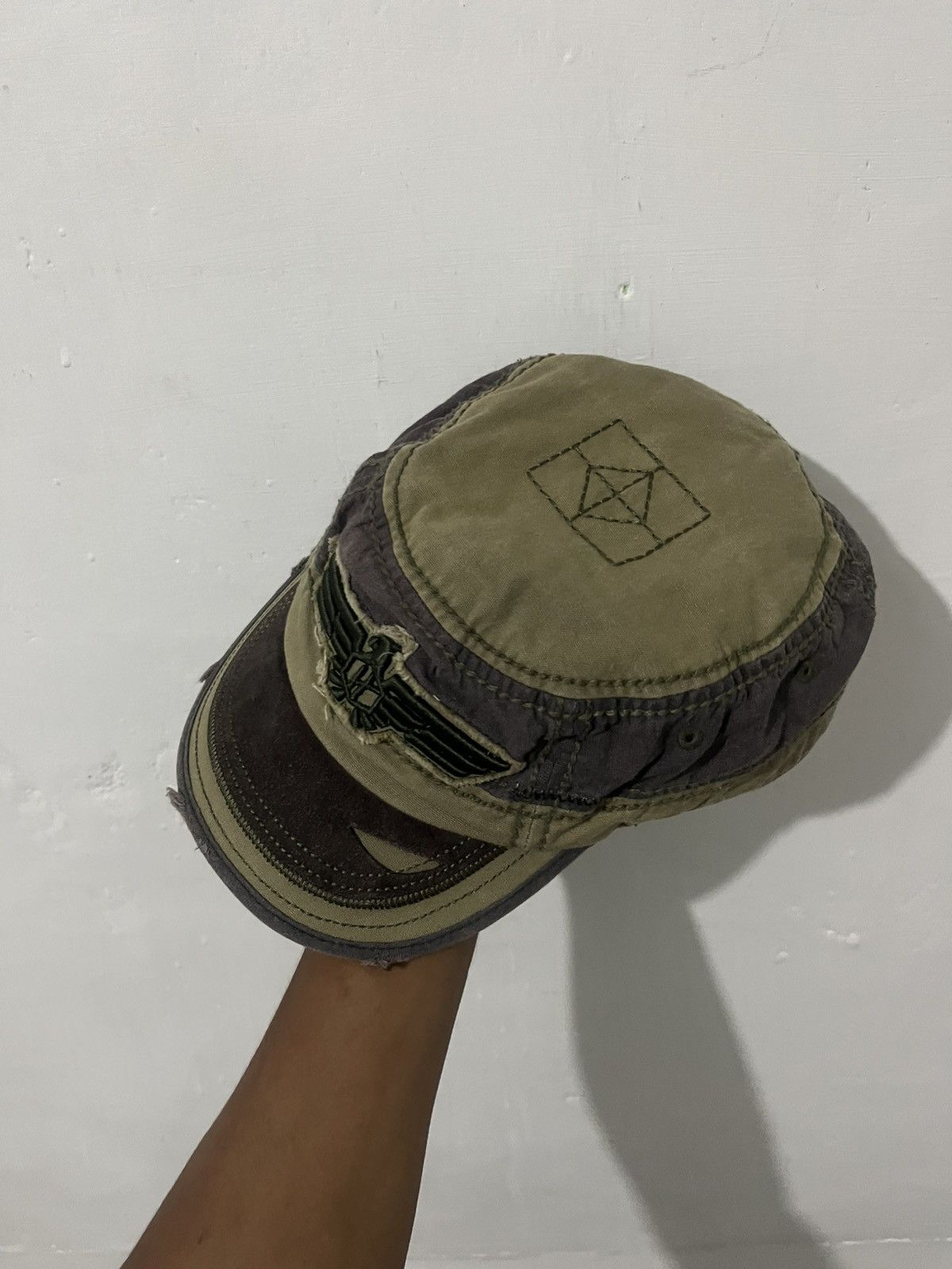 Japanese Brand Hat Y2K H.Caustic 2012 Size ONE SIZE - 5 Thumbnail