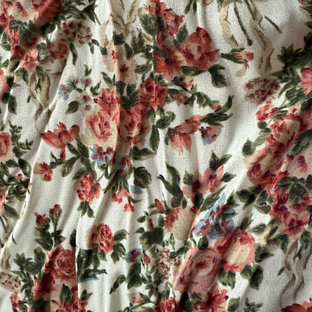 Vintage Vintage 90s M.J. Carroll Broomstick Palazzo Pants Floral Chi Size 26" / US 2 / IT 38 - 4 Thumbnail